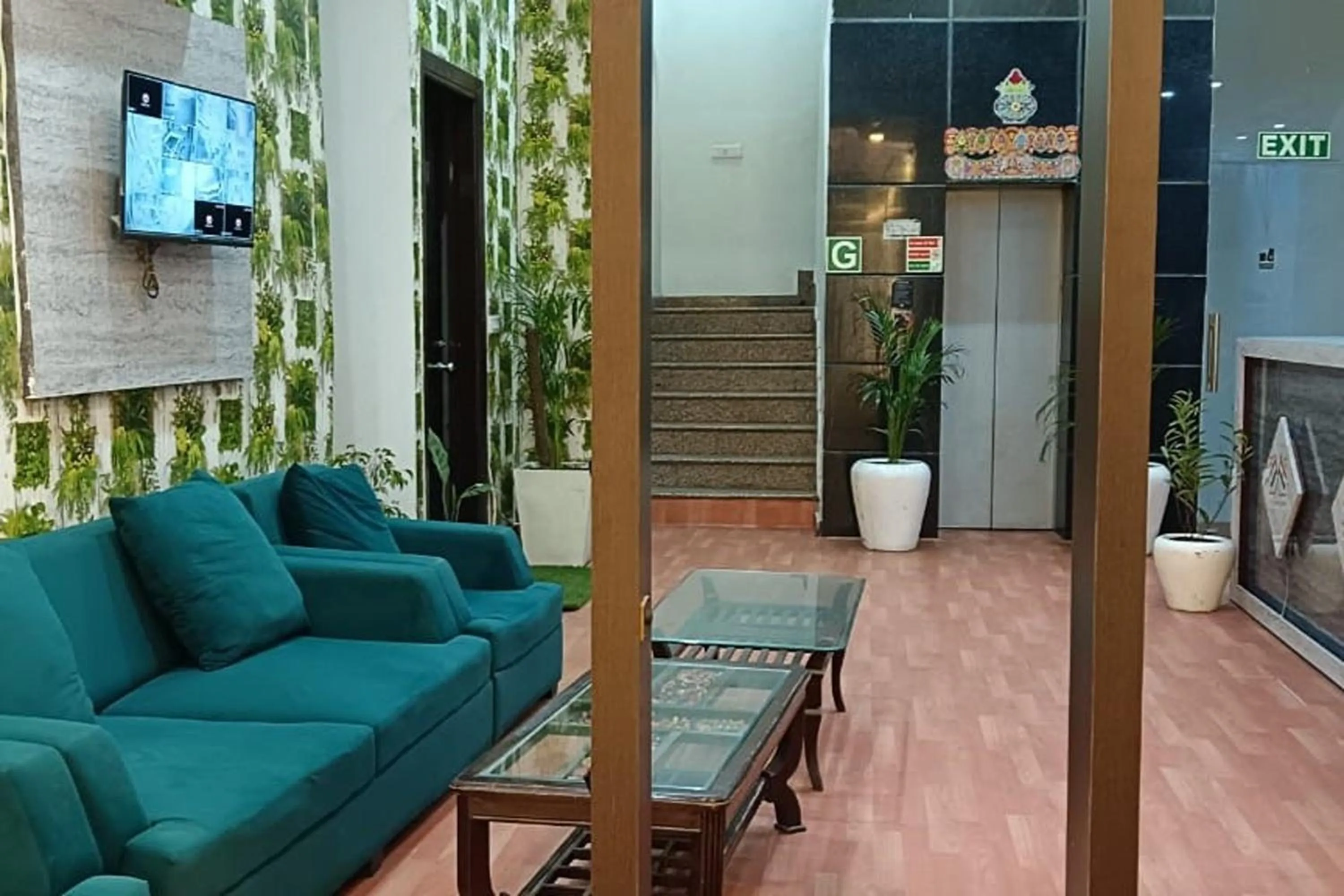 Lobby or reception in Hotel Sky View