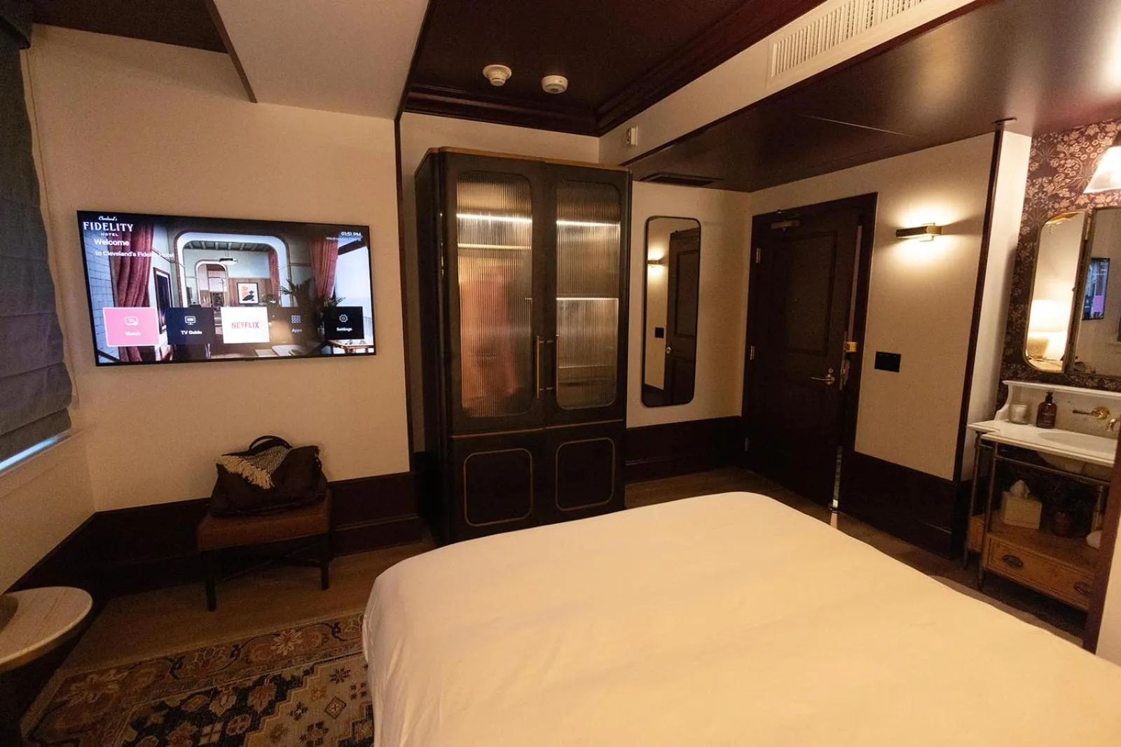 Bed in Fidelity Hotel