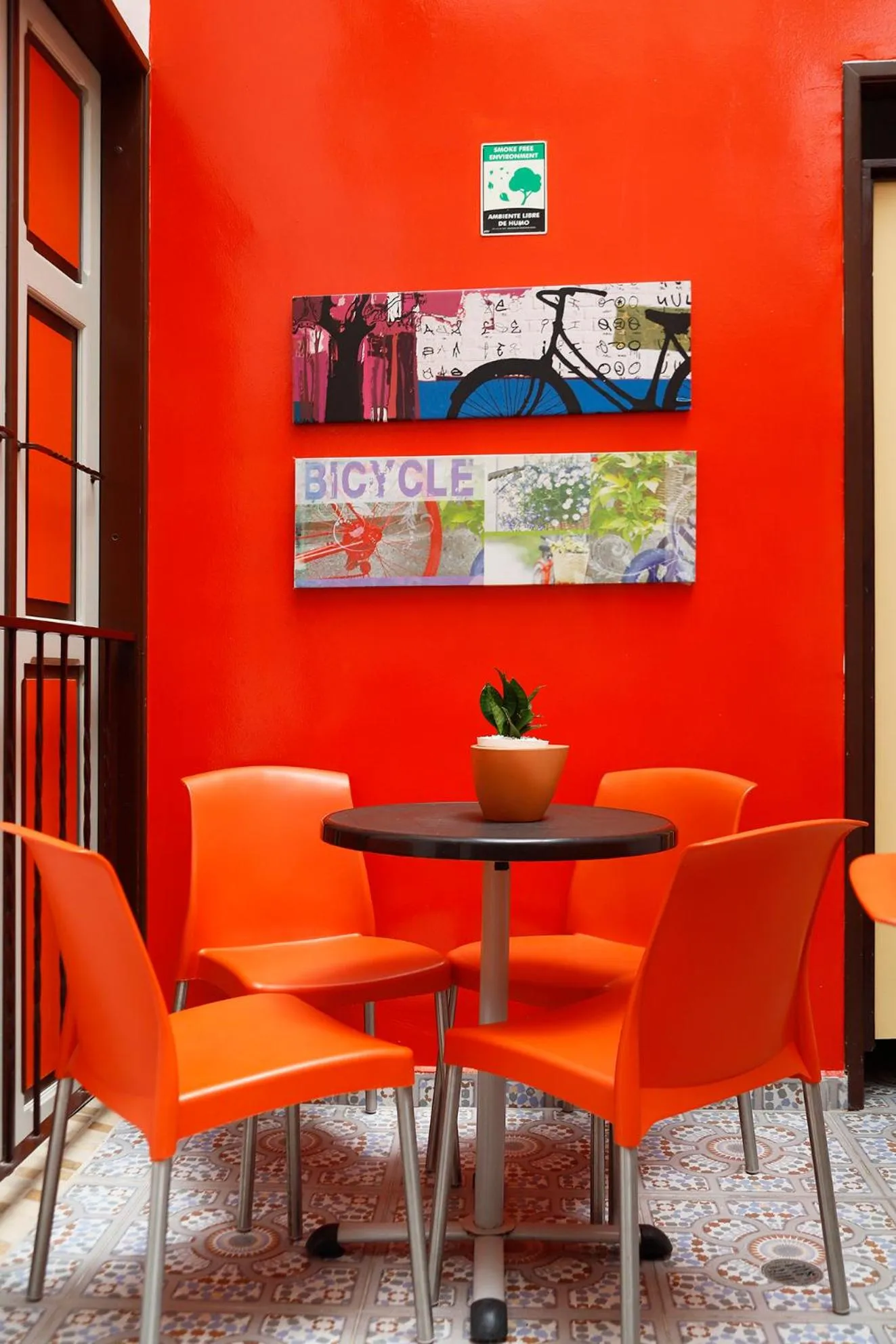 Seating area in Casa Borbon