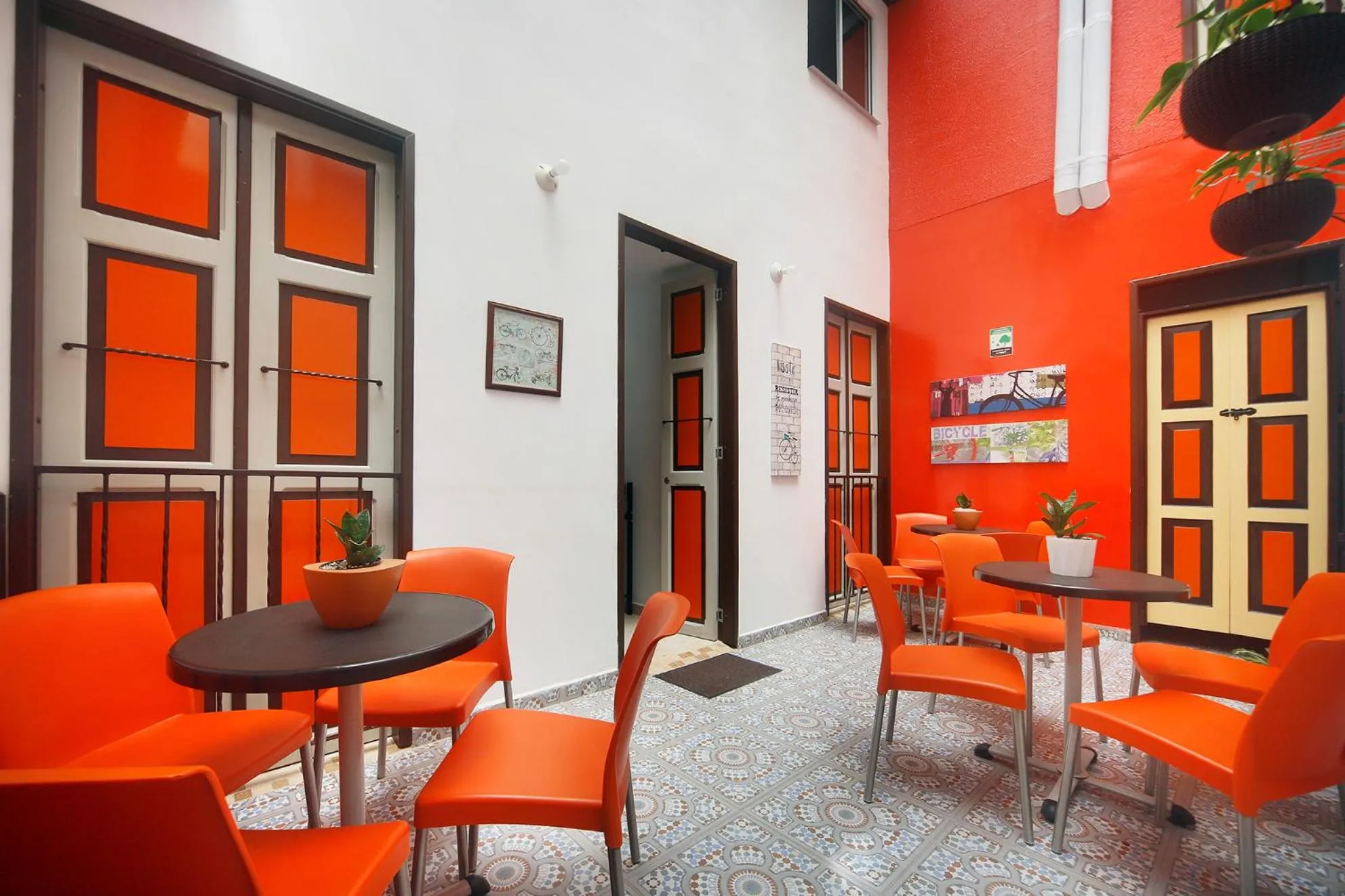 Seating area in Casa Borbon