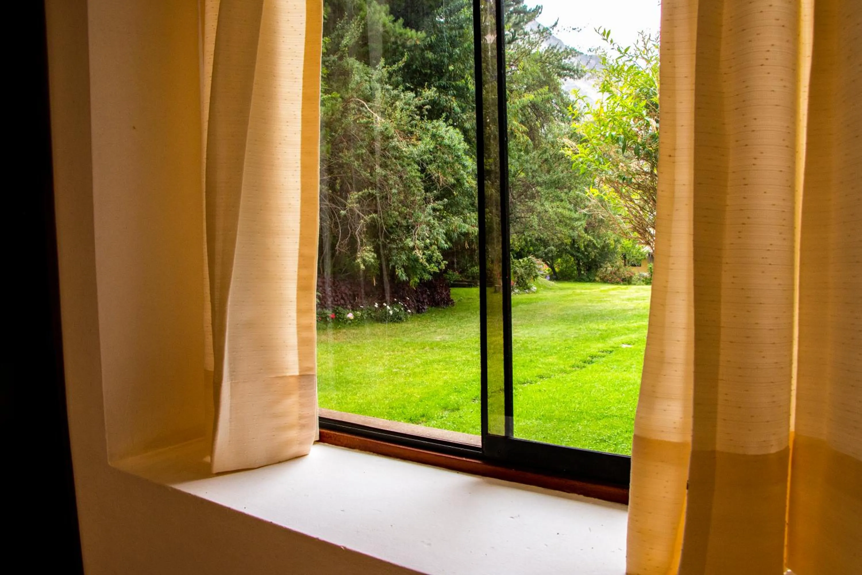 Garden view in Hotel Samanapaq