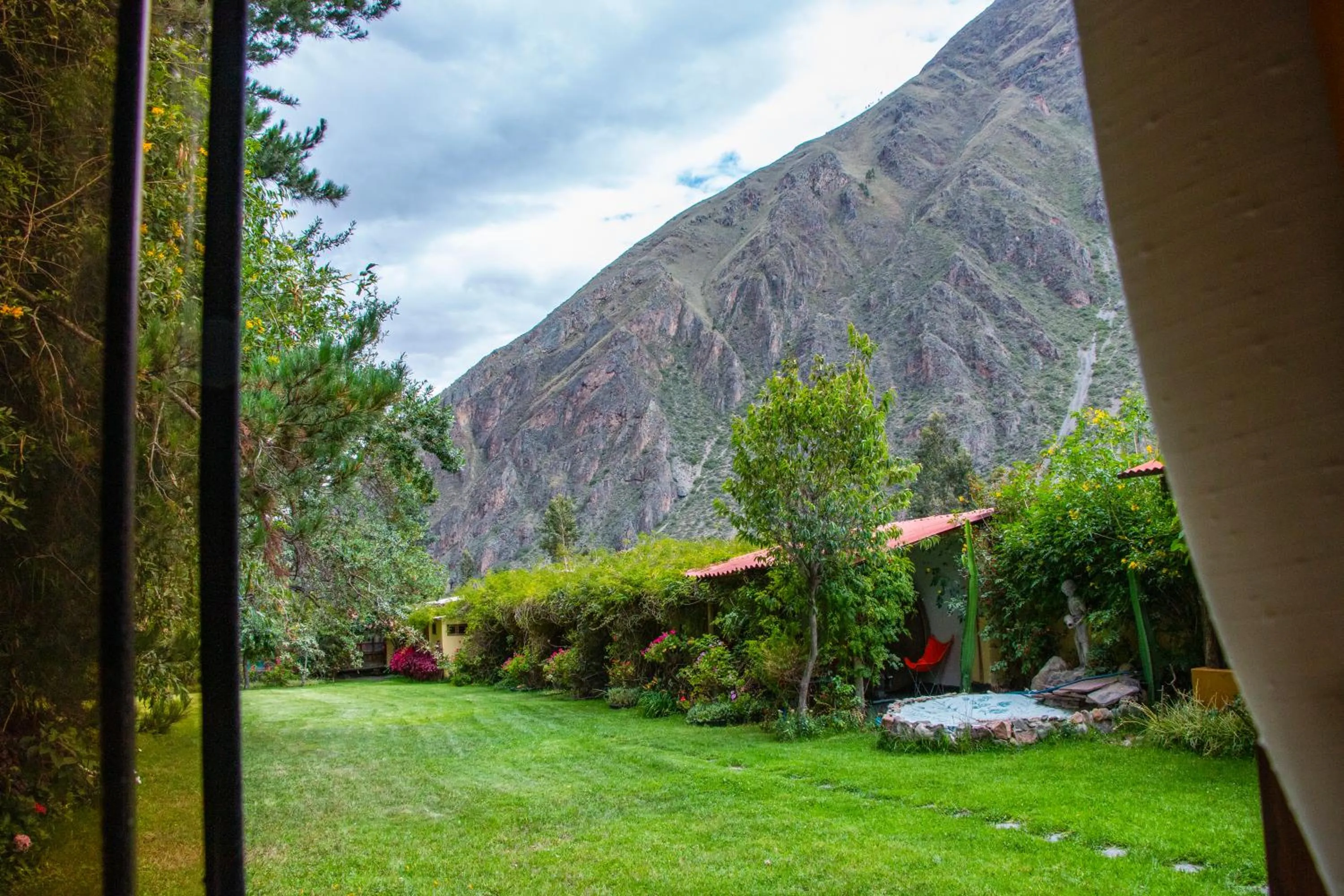 Garden view in Hotel Samanapaq