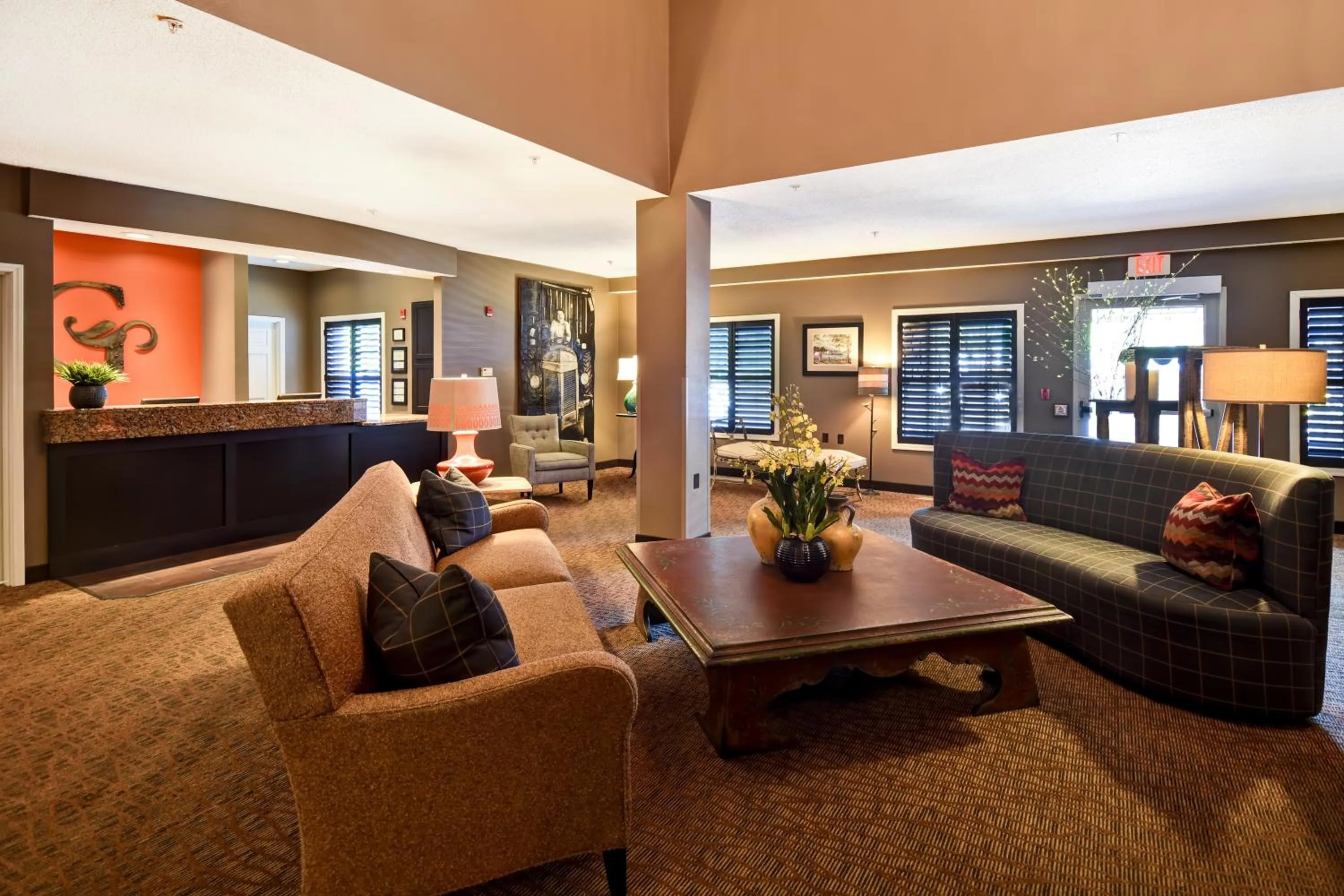 Lobby or reception in GrandStay Hotel & Suites La Crosse