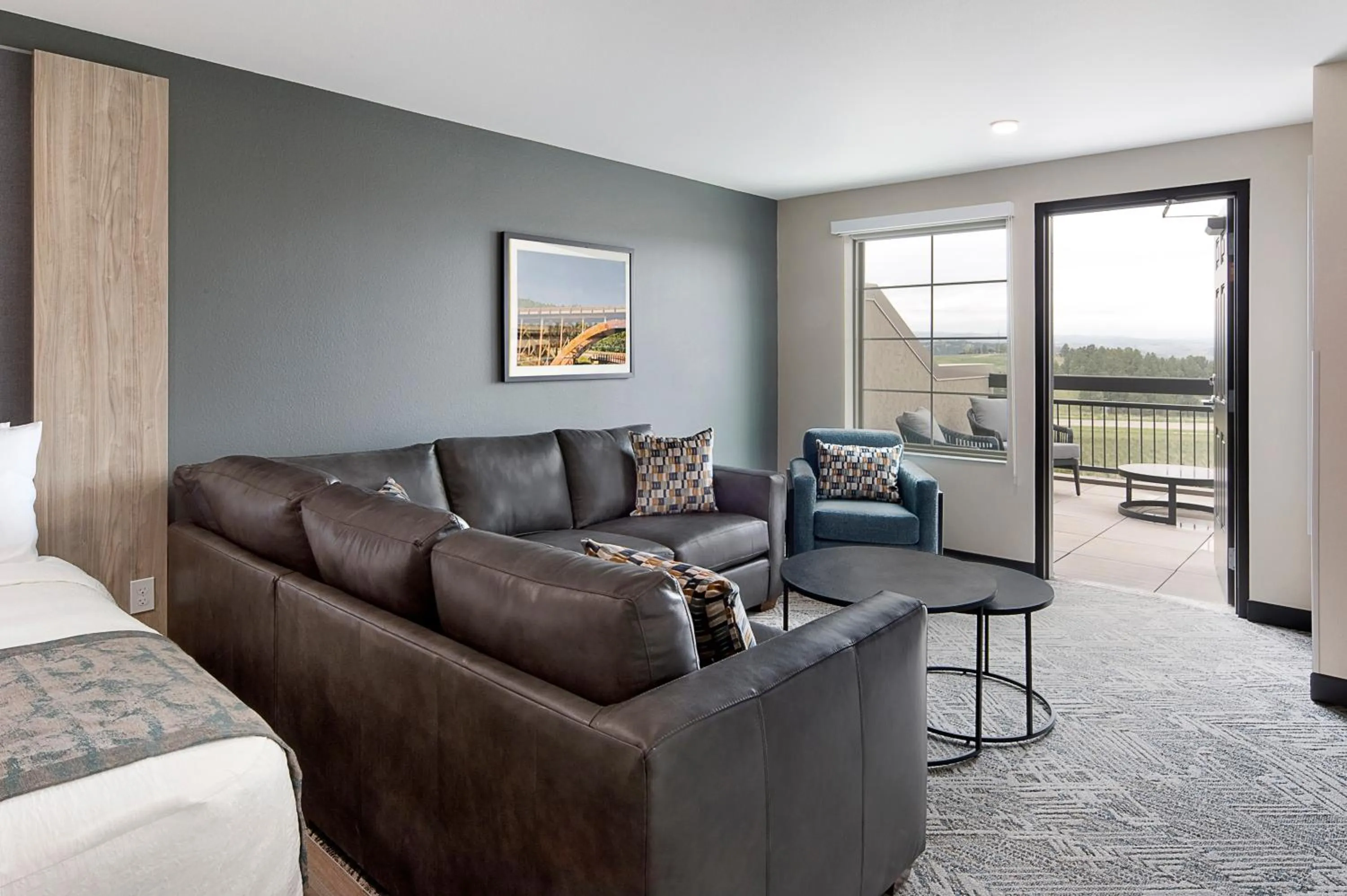 Seating area in ClubHouse Hotel & Suites Rapid City