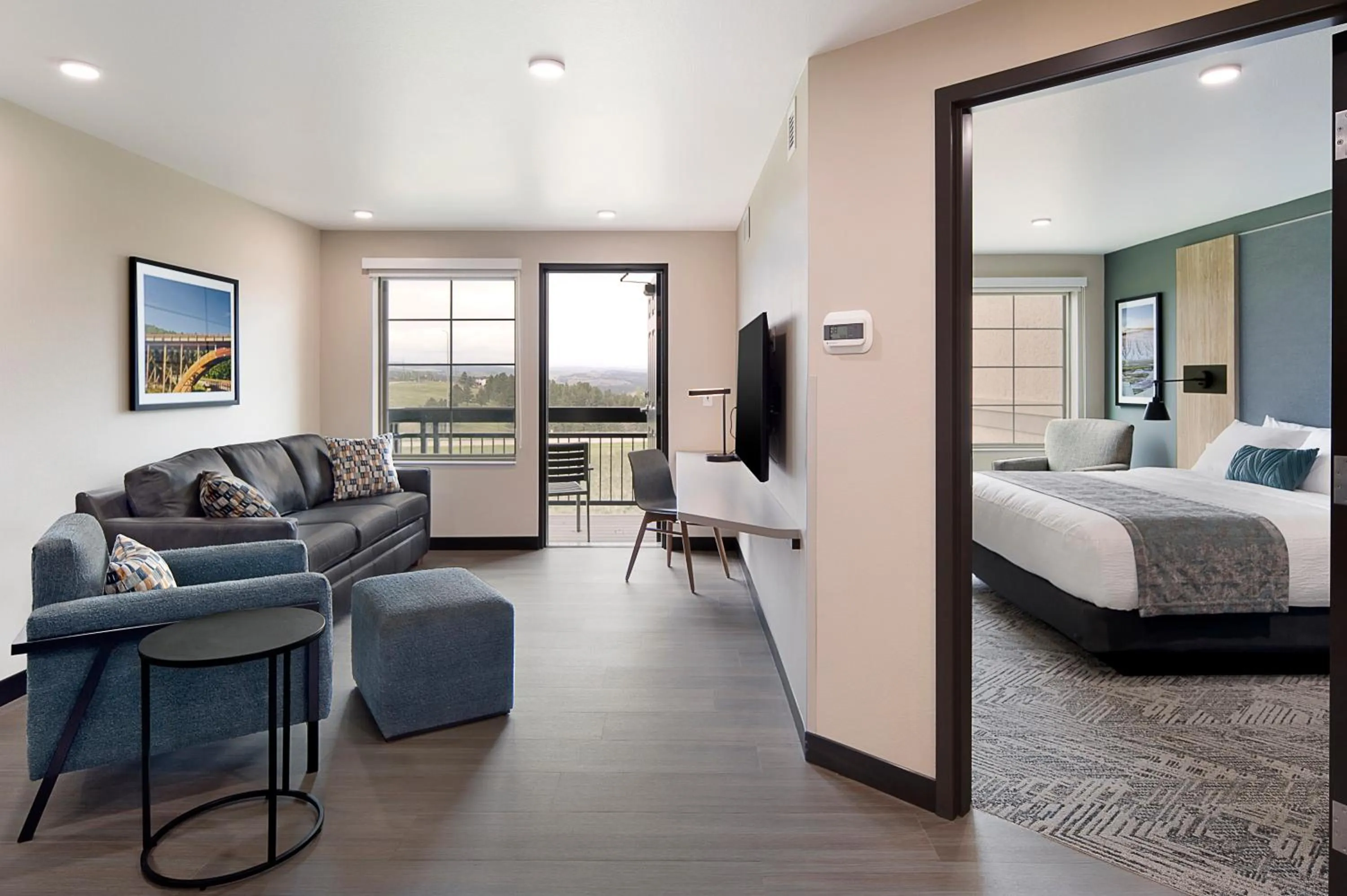 Bed in ClubHouse Hotel & Suites Rapid City