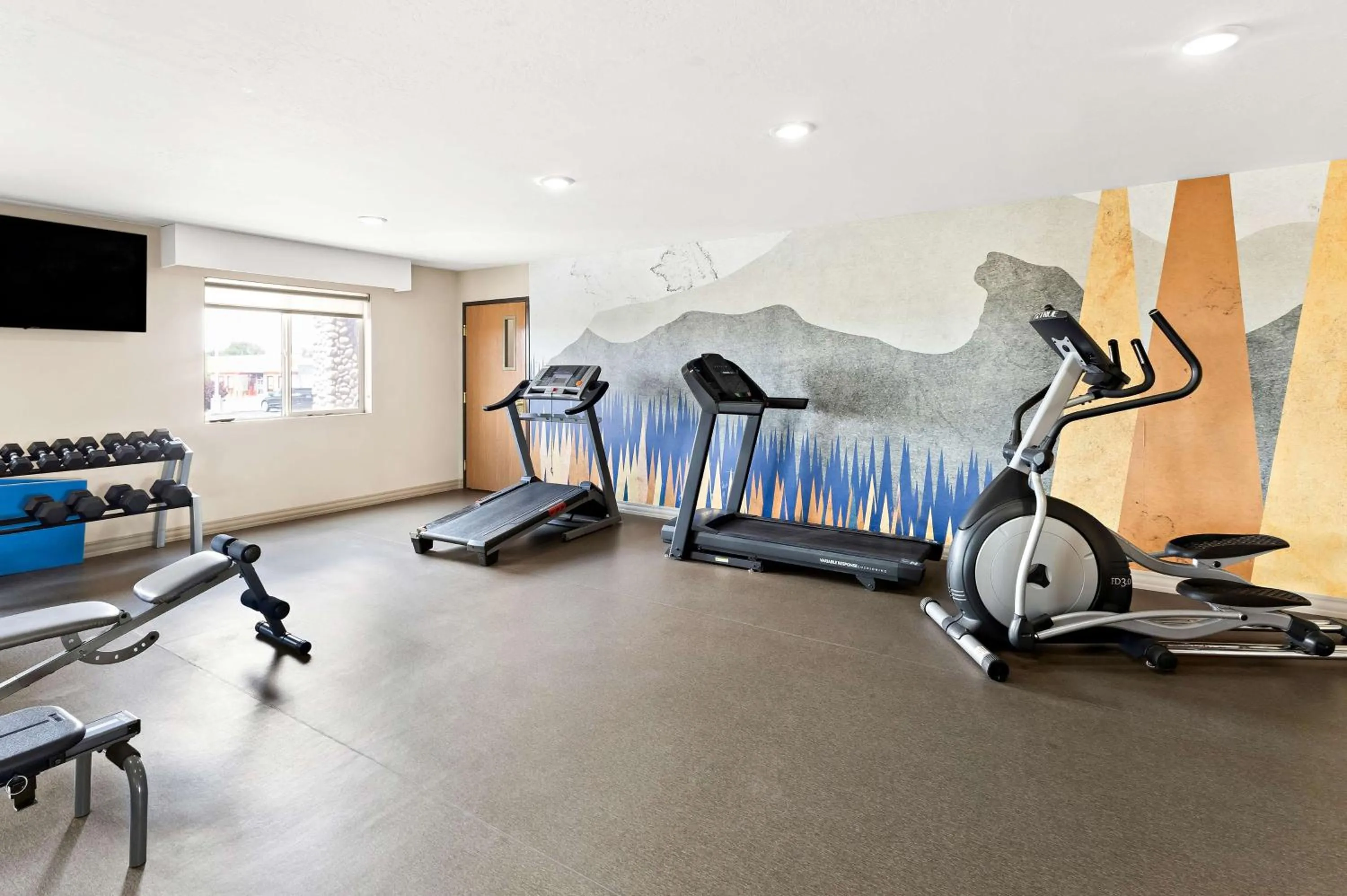 Fitness centre/facilities in Best Western Snowflake Inn
