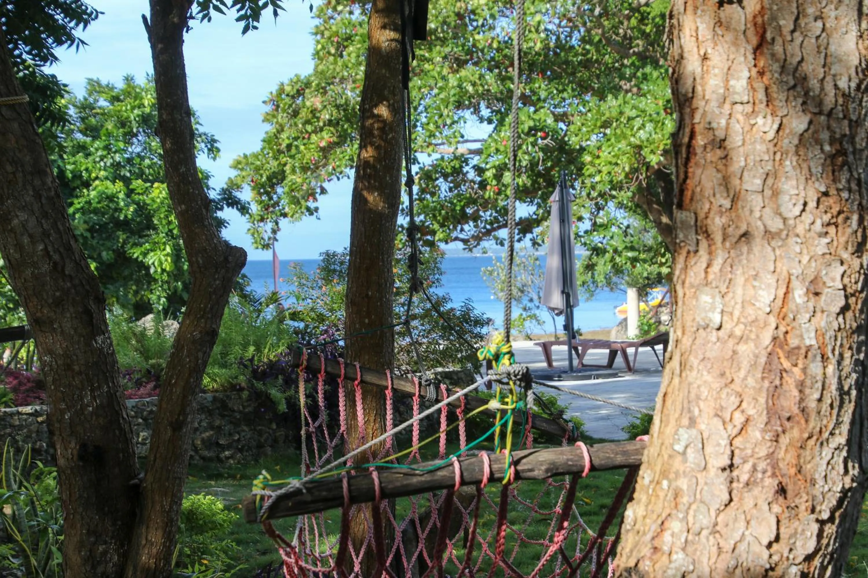 Garden in Isla Hayahay Beach Resort and Restaurant