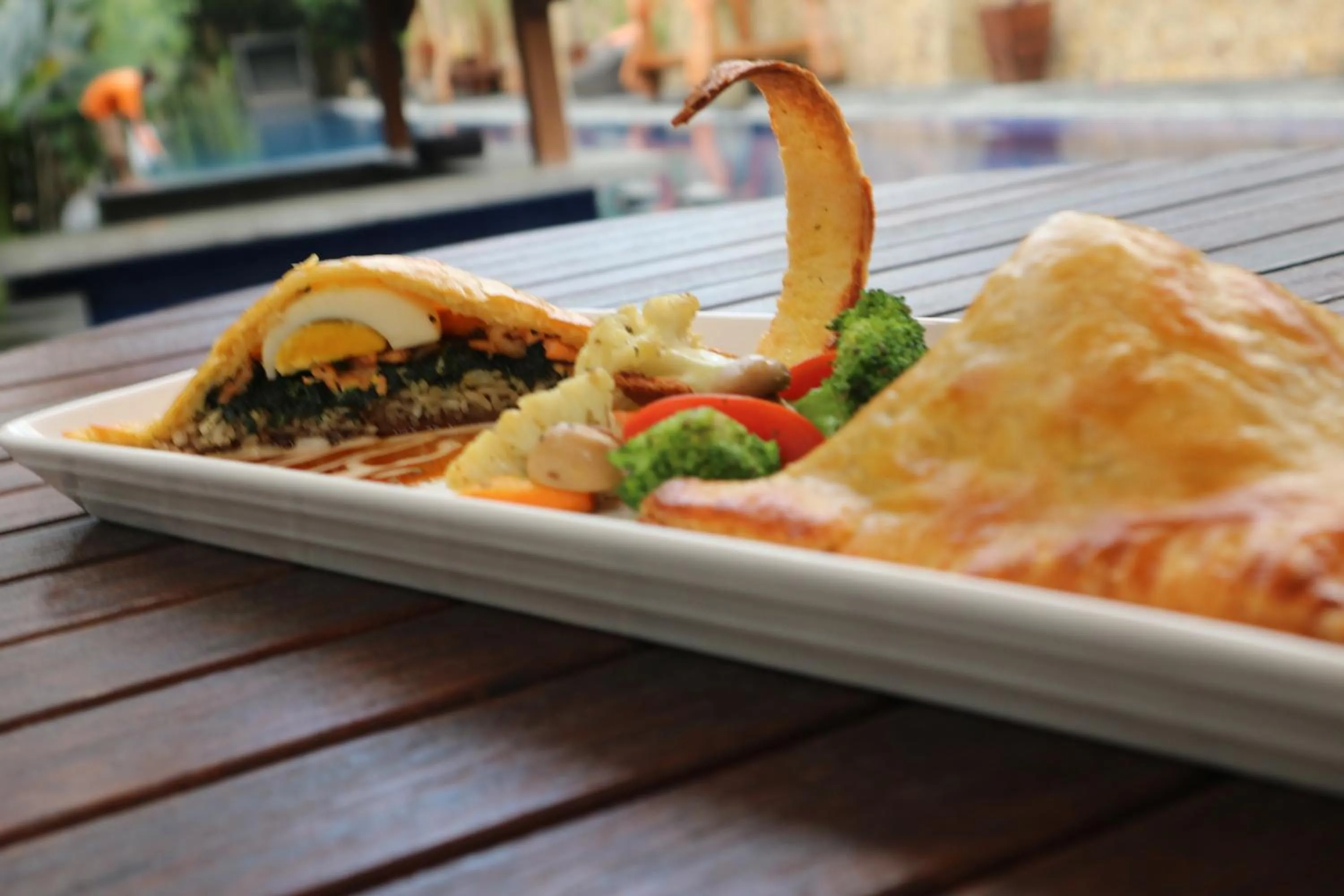 Food close-up in Grand Mega Resort & Spa