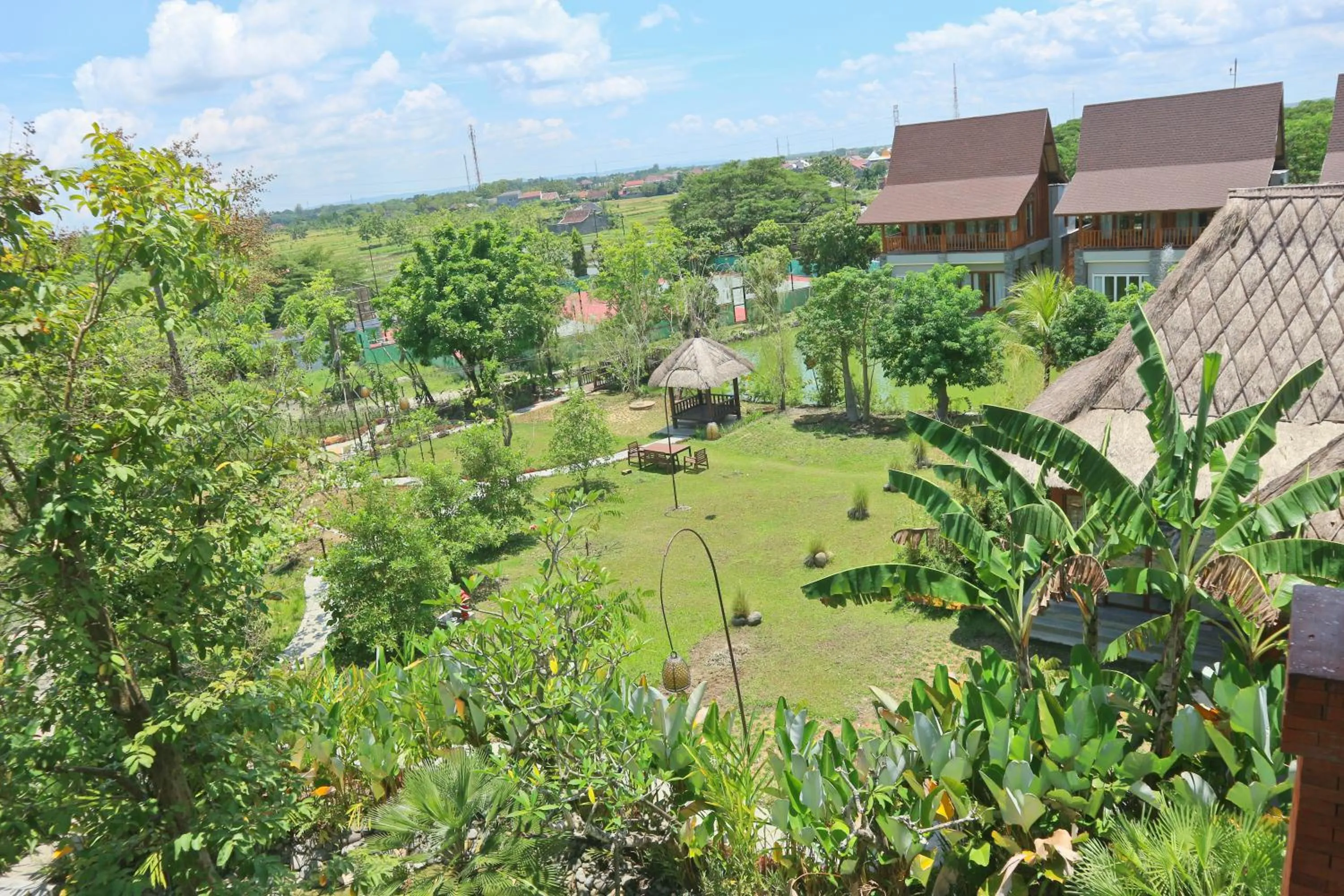 Garden view in Grand Mega Resort & Spa