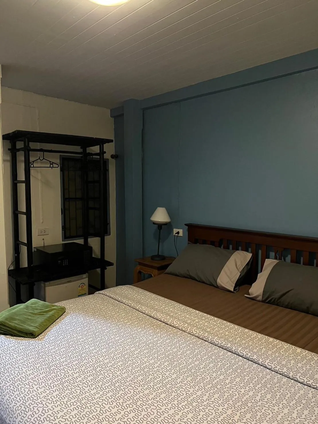 Bedroom, Bed in Blue Chang House