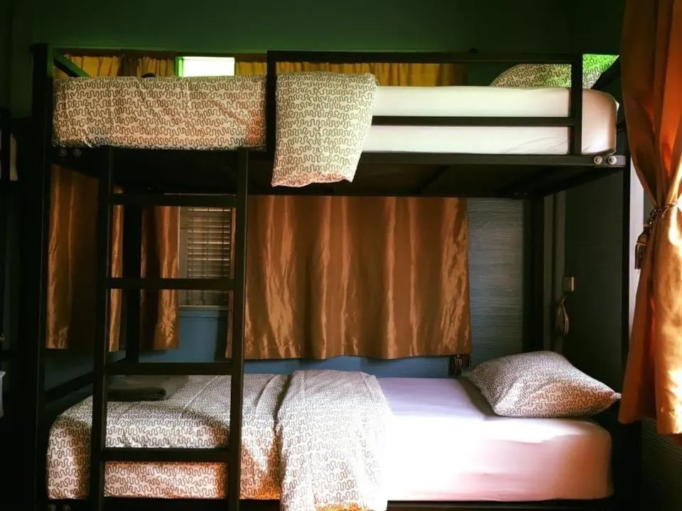 bunk bed, Bed in Blue Chang House