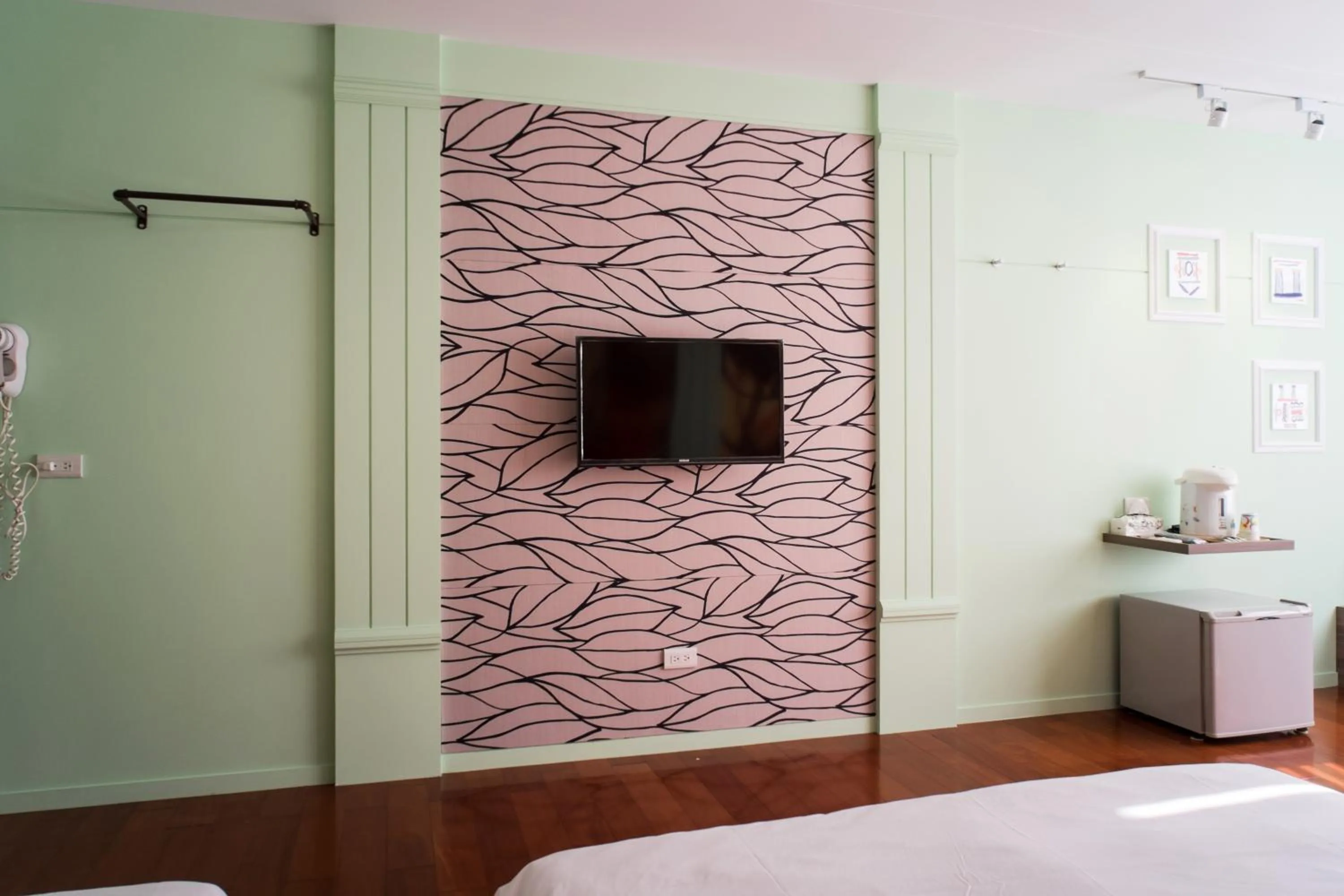 Bathroom, Bed in Bei Pin B&B