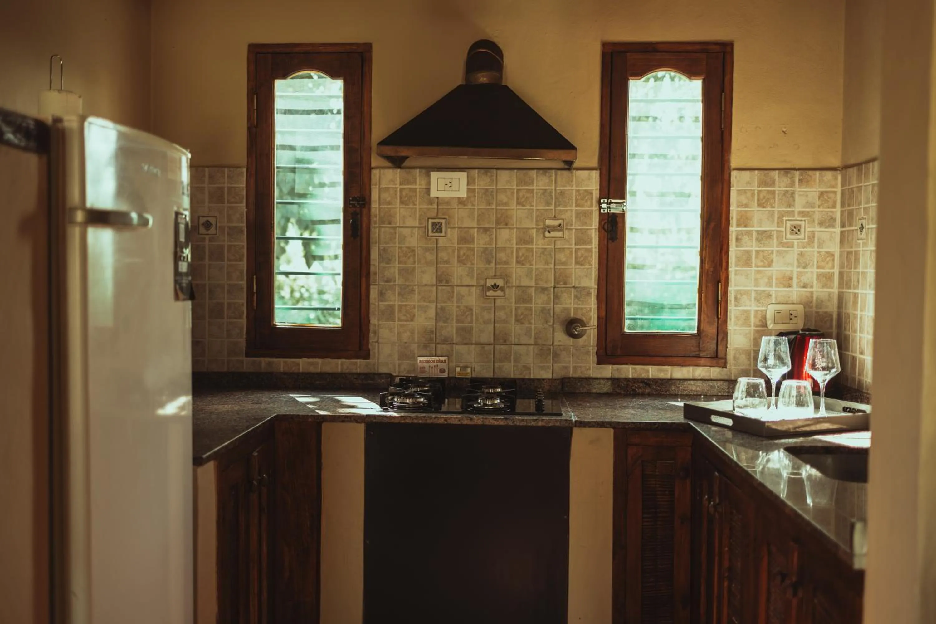 Kitchen or kitchenette in Hacienda ALTO MONTE