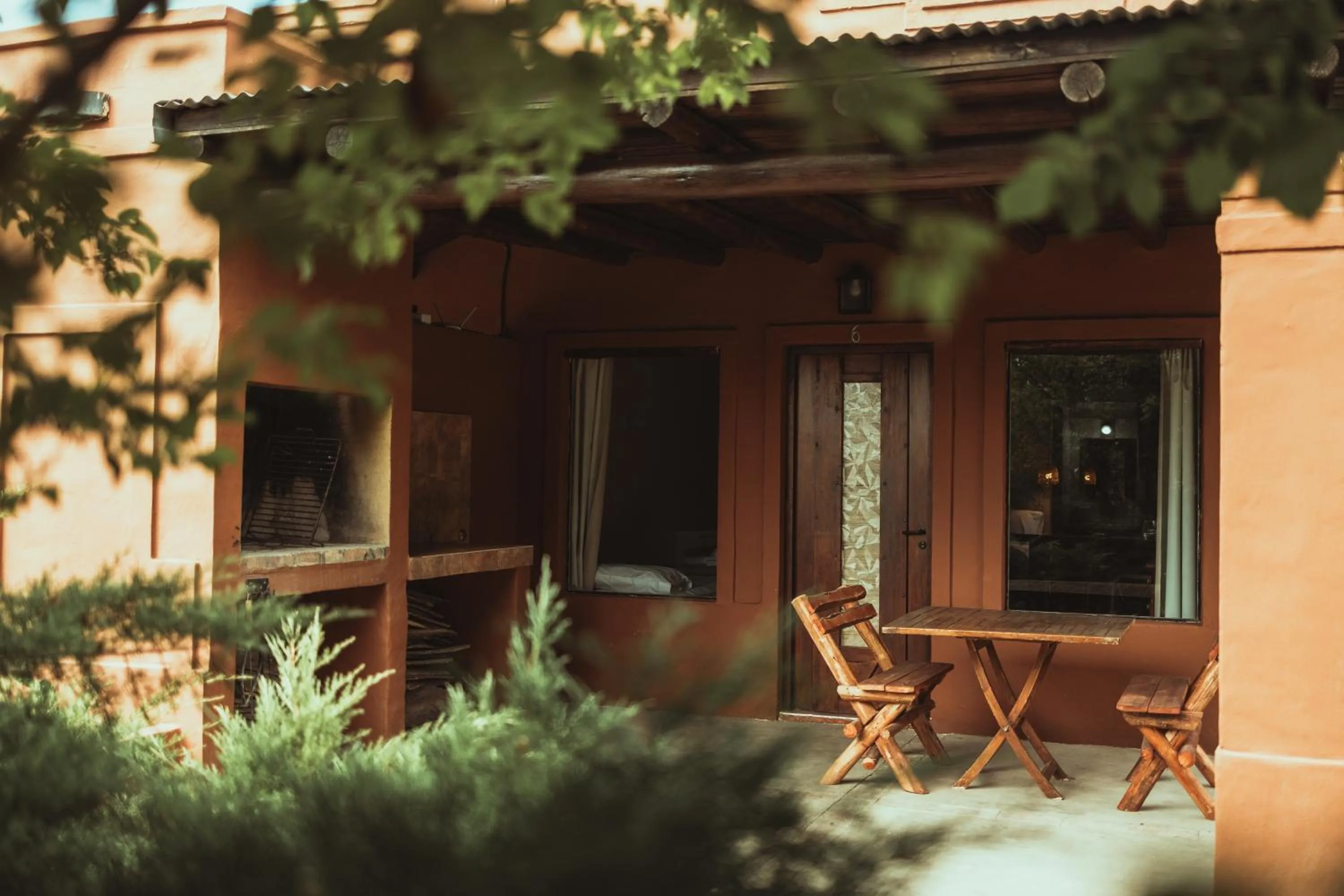 Garden view in Hacienda ALTO MONTE