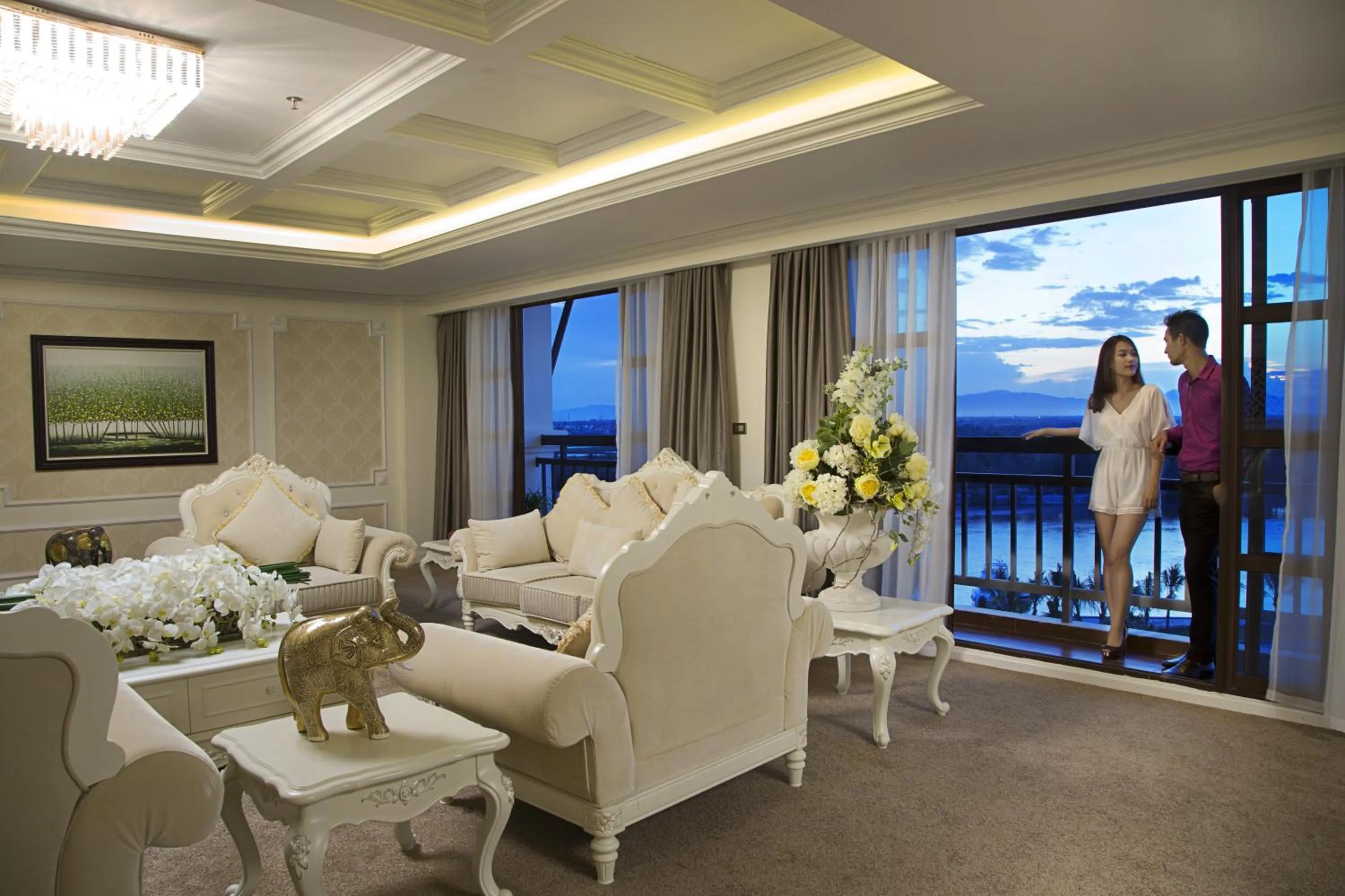 Living room in Muong Thanh Holiday Hoi An Hotel