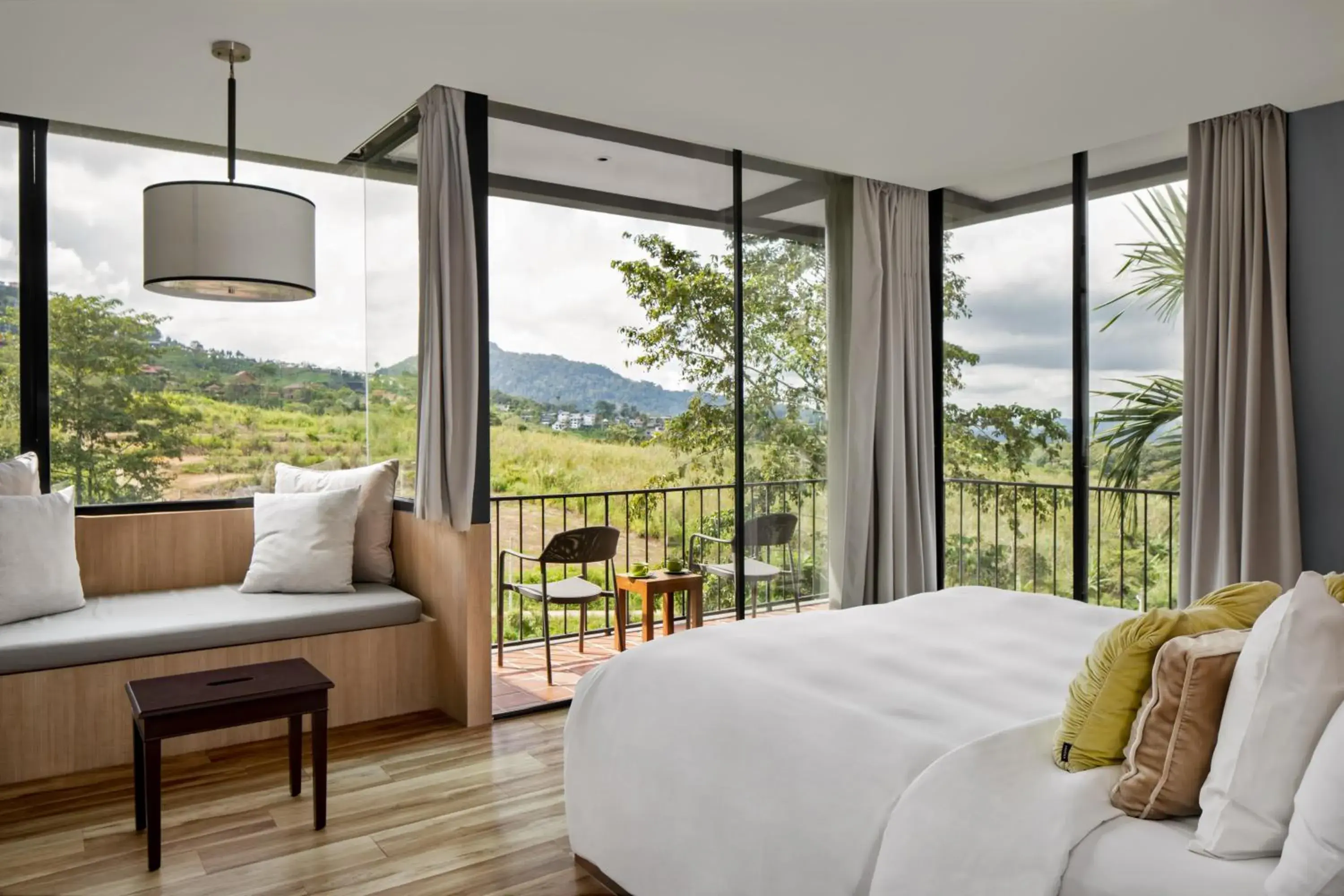 Deluxe Double or Twin Room with Balcony in Sirinati Khao Kho Deluxe Double or Twin Room with Balcony in Sirinati Khao Kho