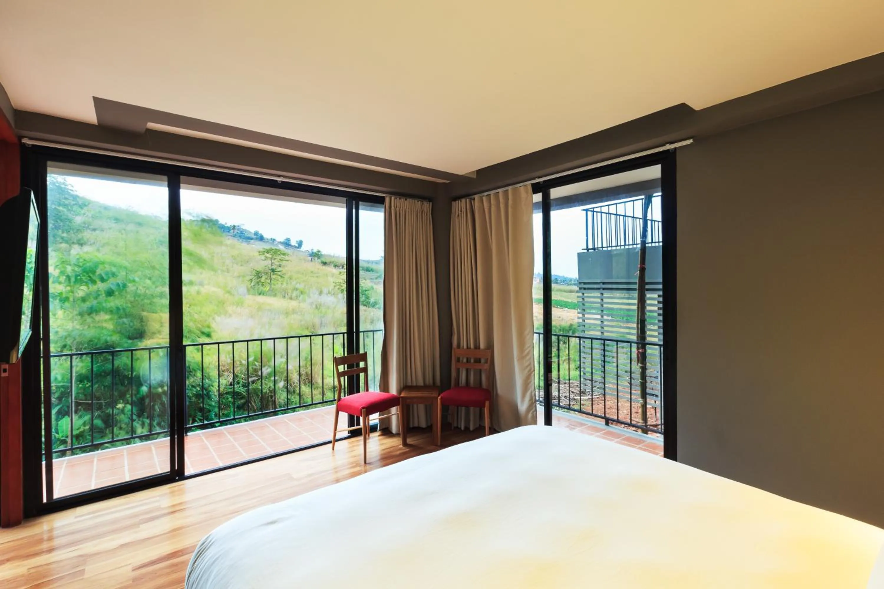 Bedroom, Bed in Sirinati Khao Kho