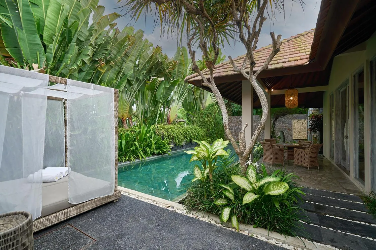 Swimming pool in The Royal Purnama Luxury Villas - Adults Only