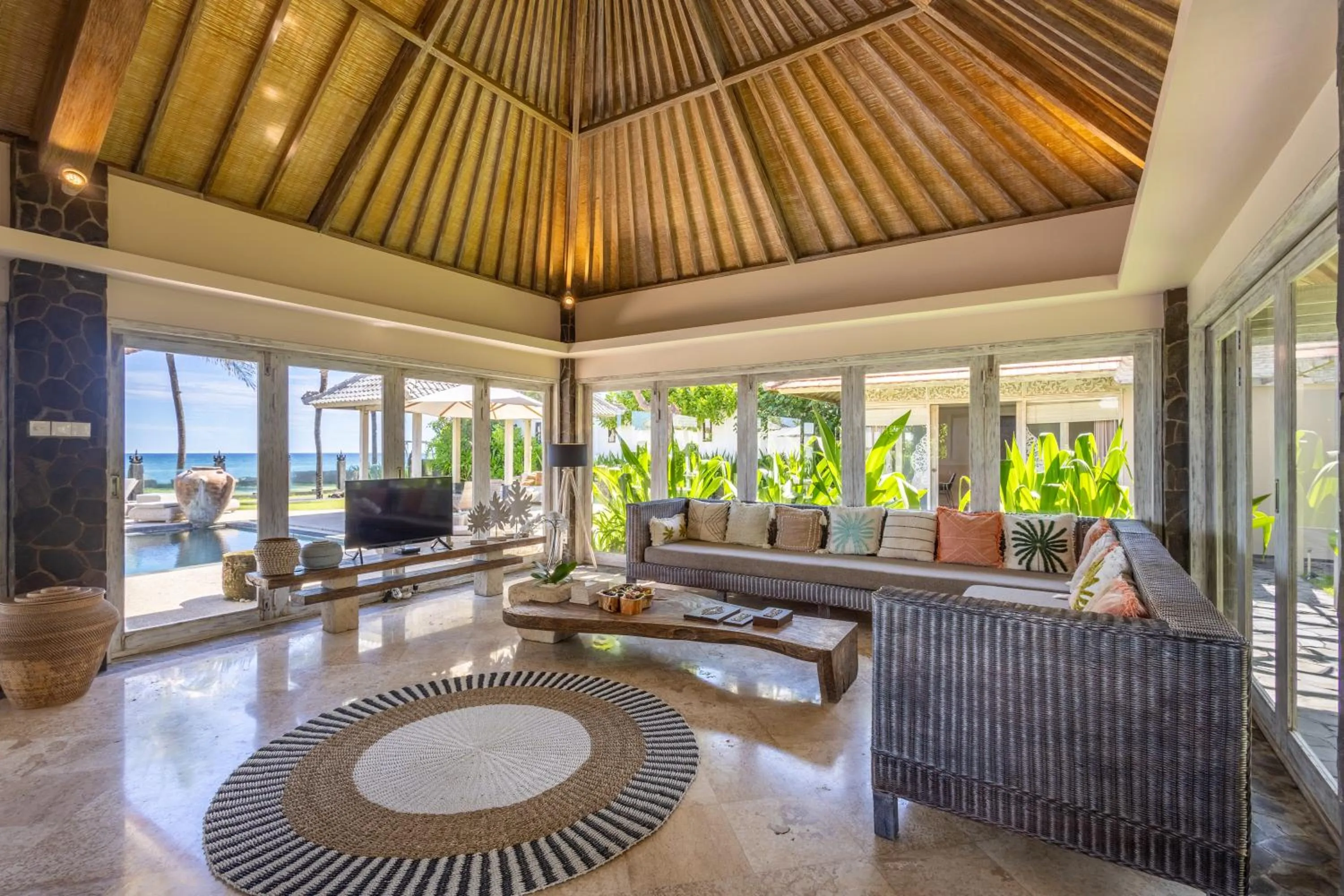 Living room in The Royal Purnama Luxury Villas - Adults Only