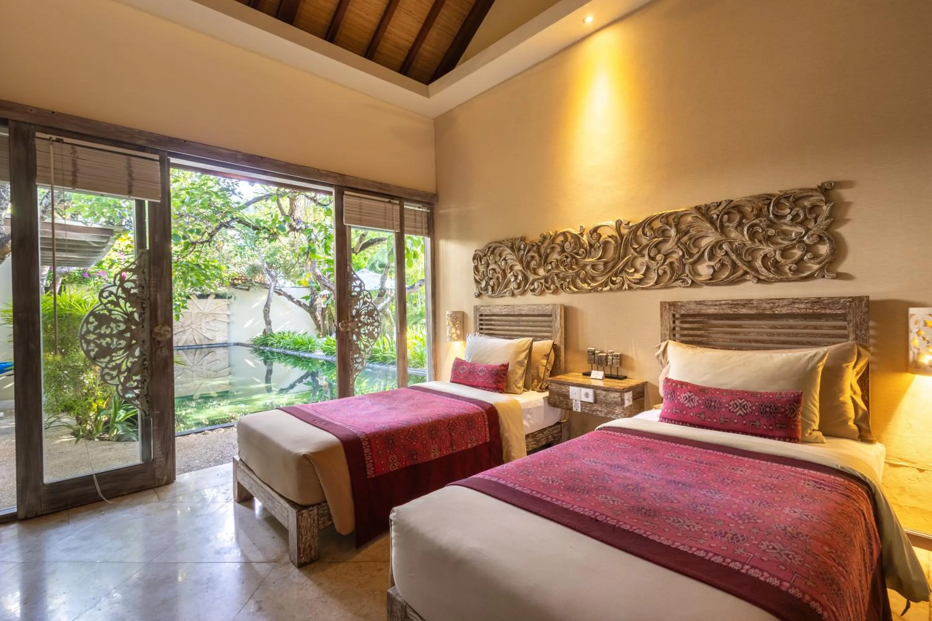 Bedroom, Bed in The Royal Purnama Luxury Villas - Adults Only