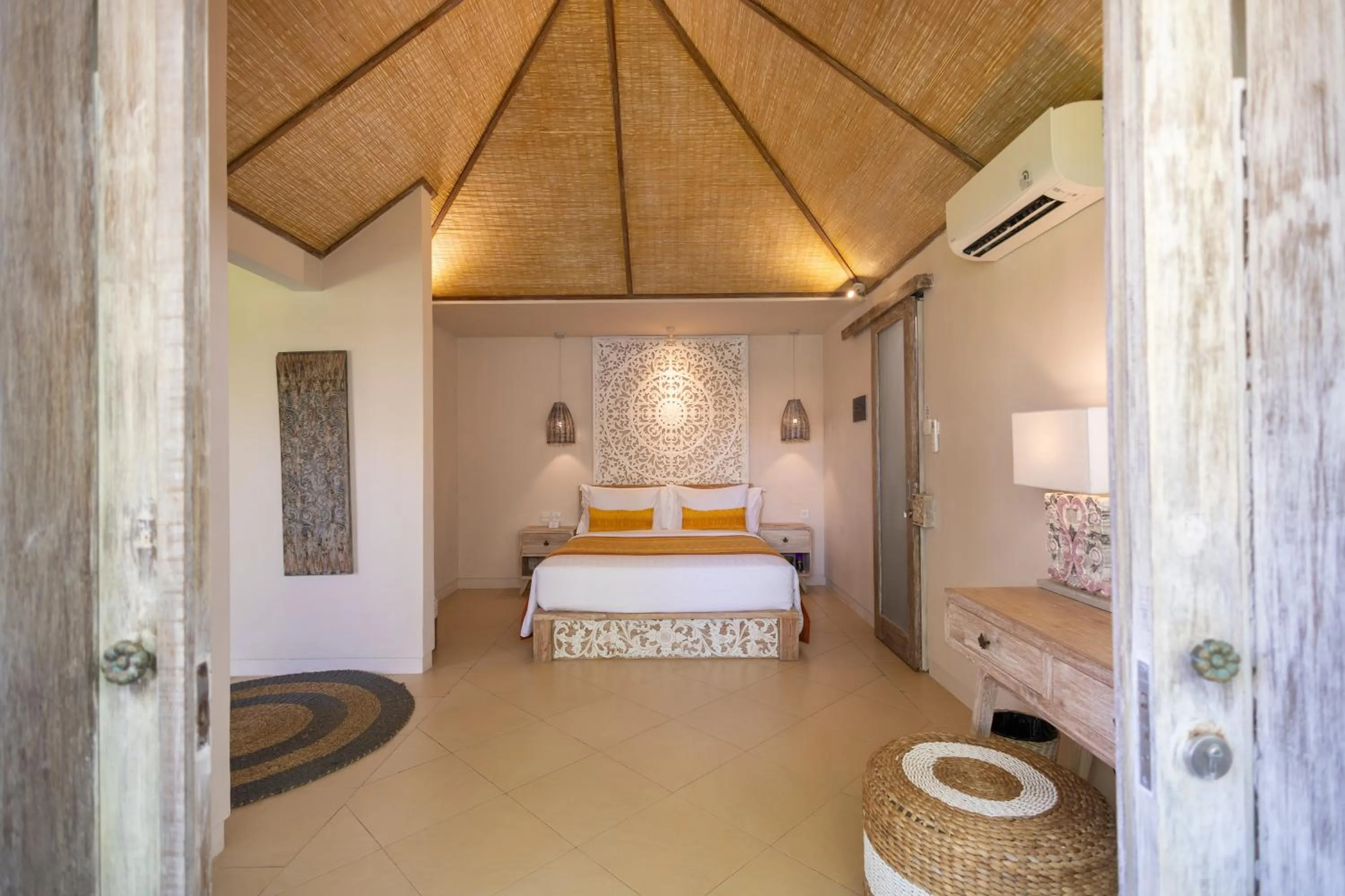 Bedroom, Bed in The Royal Purnama Luxury Villas - Adults Only