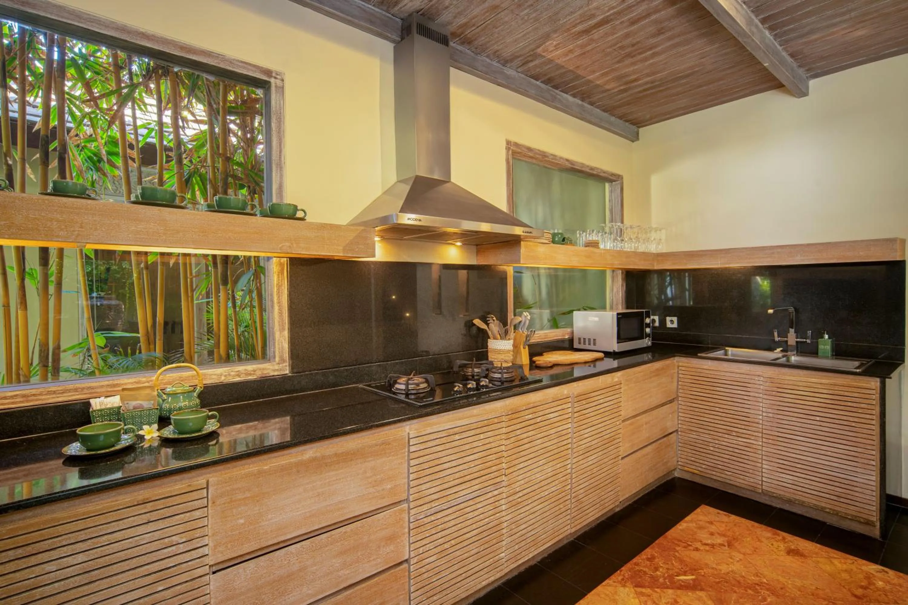 Kitchen or kitchenette in The Royal Purnama Luxury Villas - Adults Only