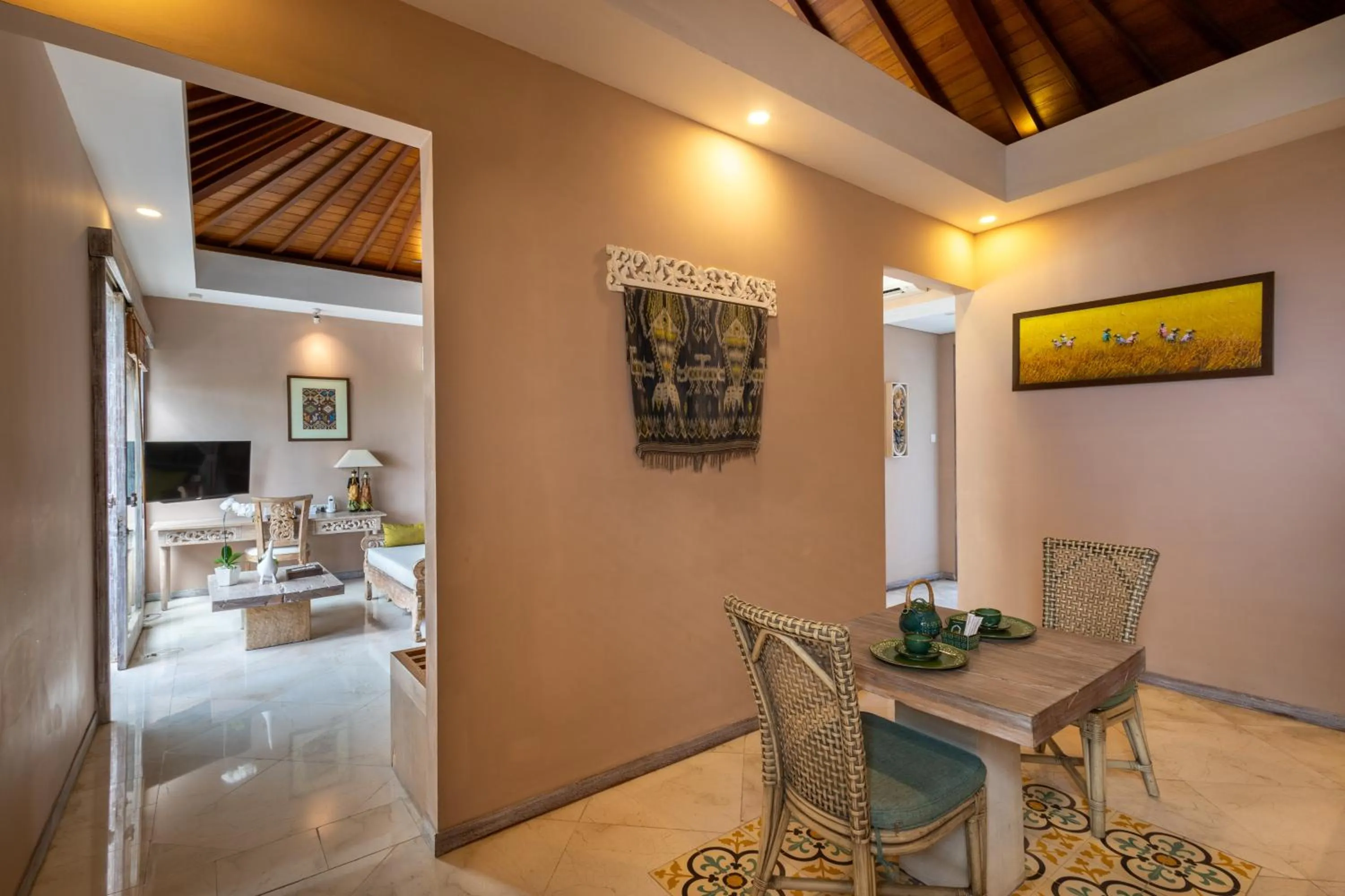 Dining area in The Royal Purnama Luxury Villas - Adults Only