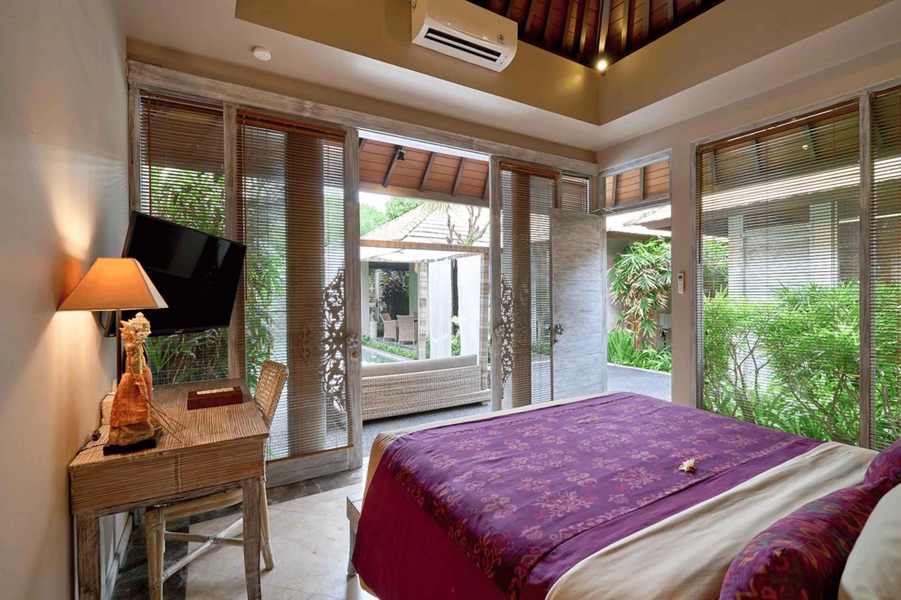 Bedroom, Bed in The Royal Purnama Luxury Villas - Adults Only