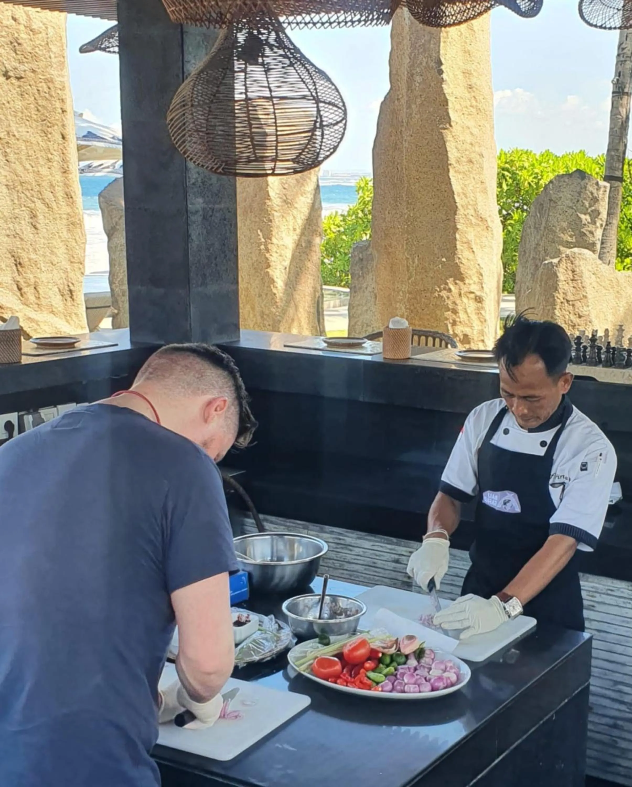 Restaurant/places to eat in The Royal Purnama Luxury Villas - Adults Only