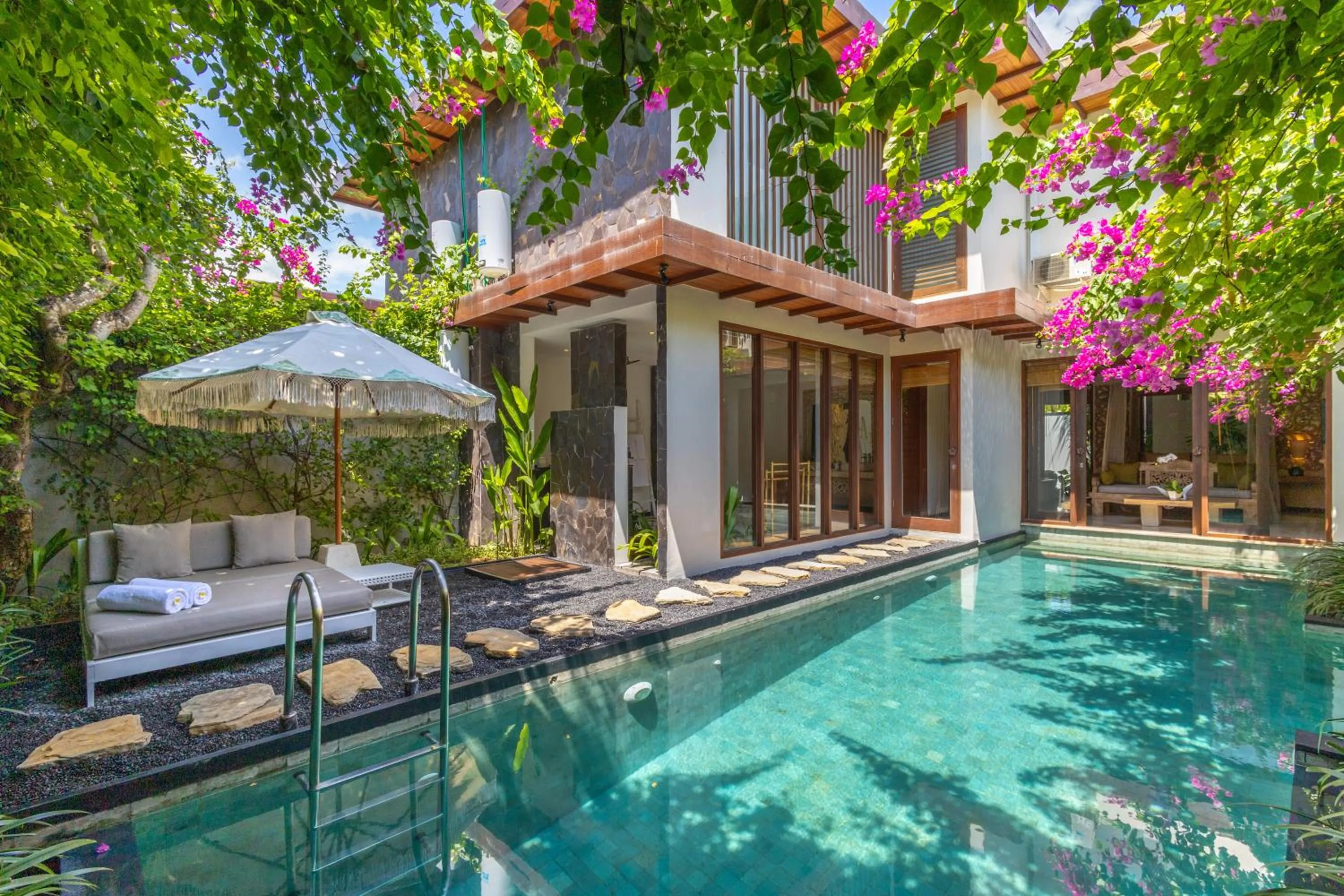 Pool view in The Royal Purnama Luxury Villas - Adults Only