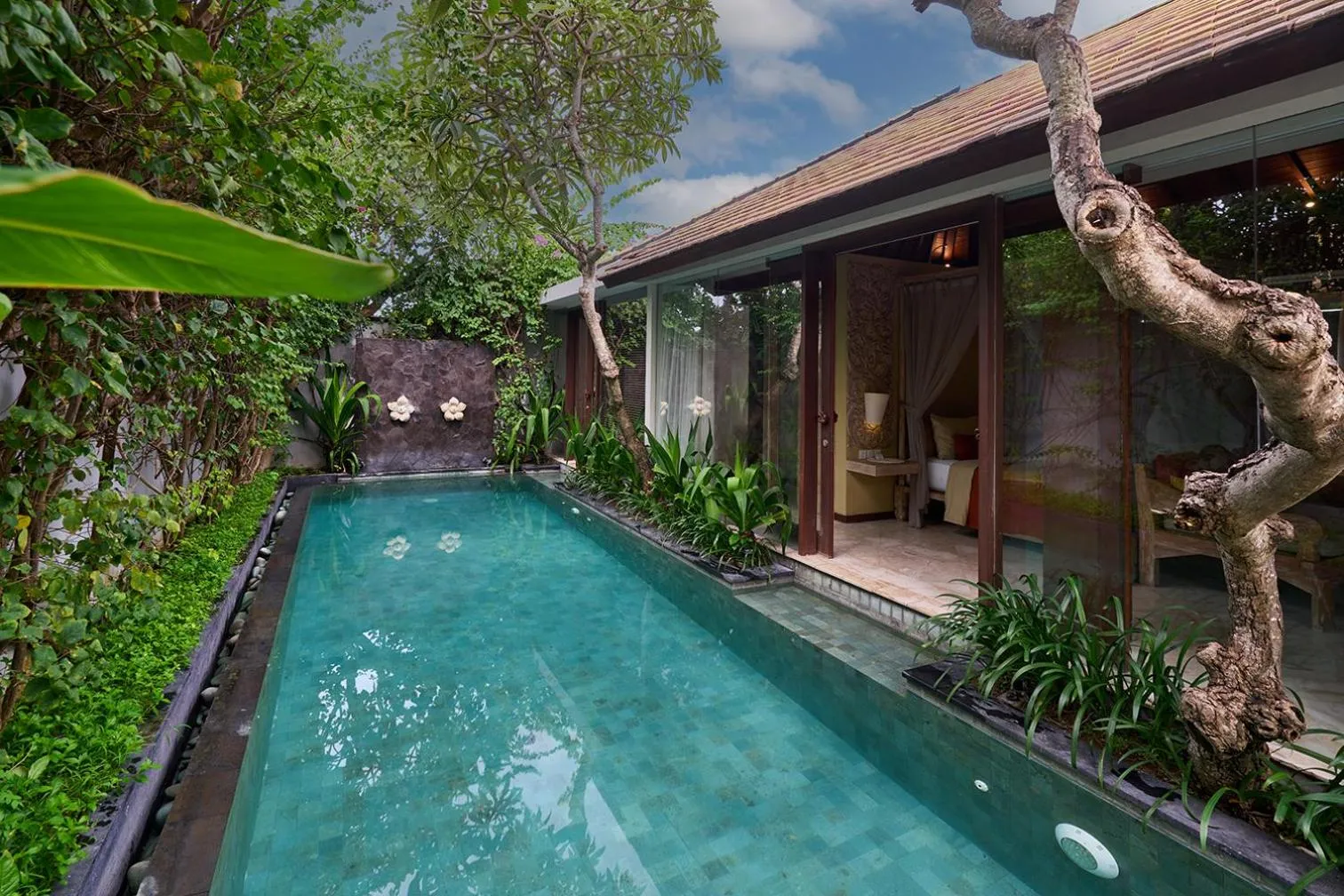 Pool view in The Royal Purnama Luxury Villas - Adults Only
