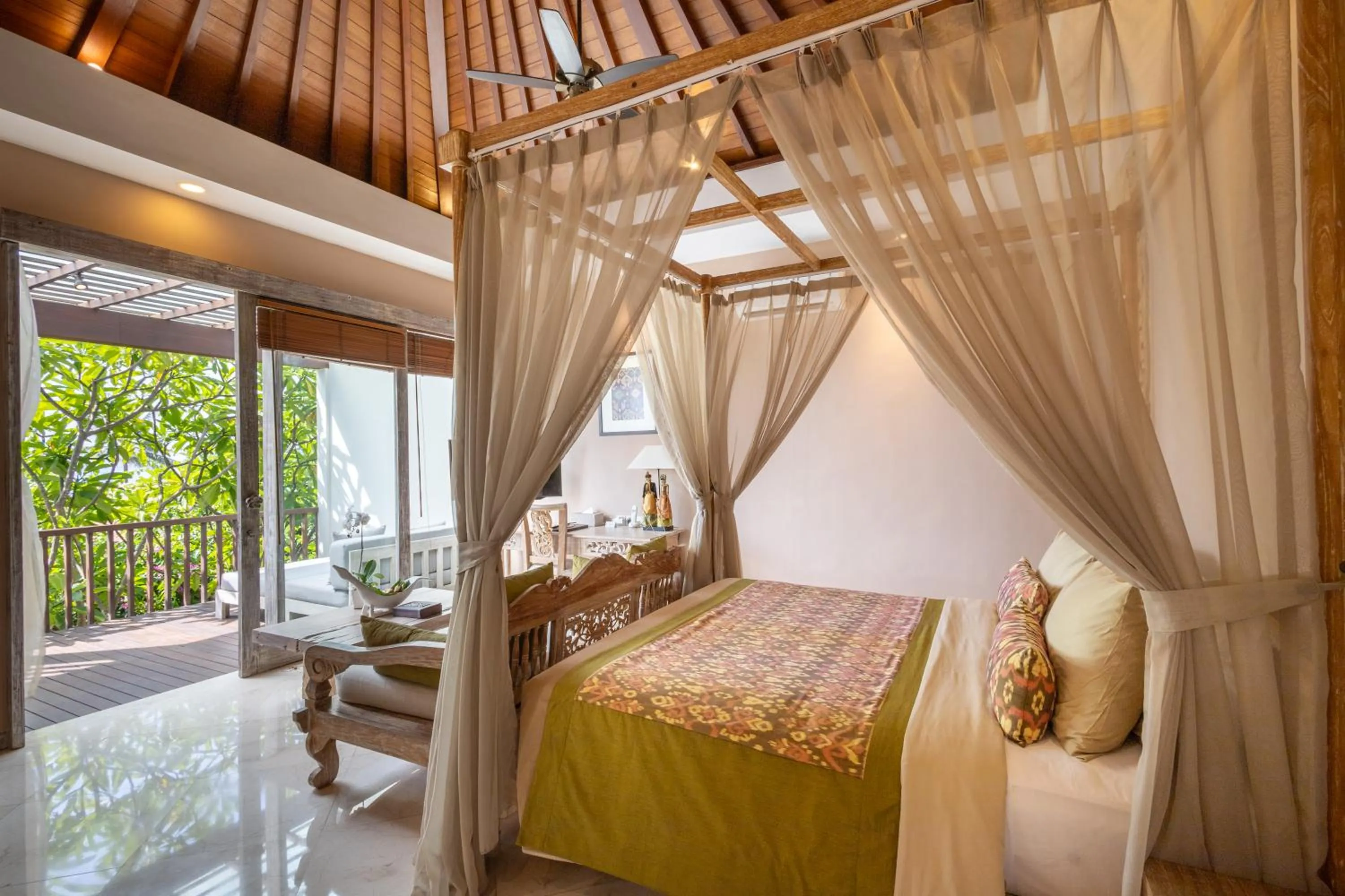 Bedroom, Bed in The Royal Purnama Luxury Villas - Adults Only