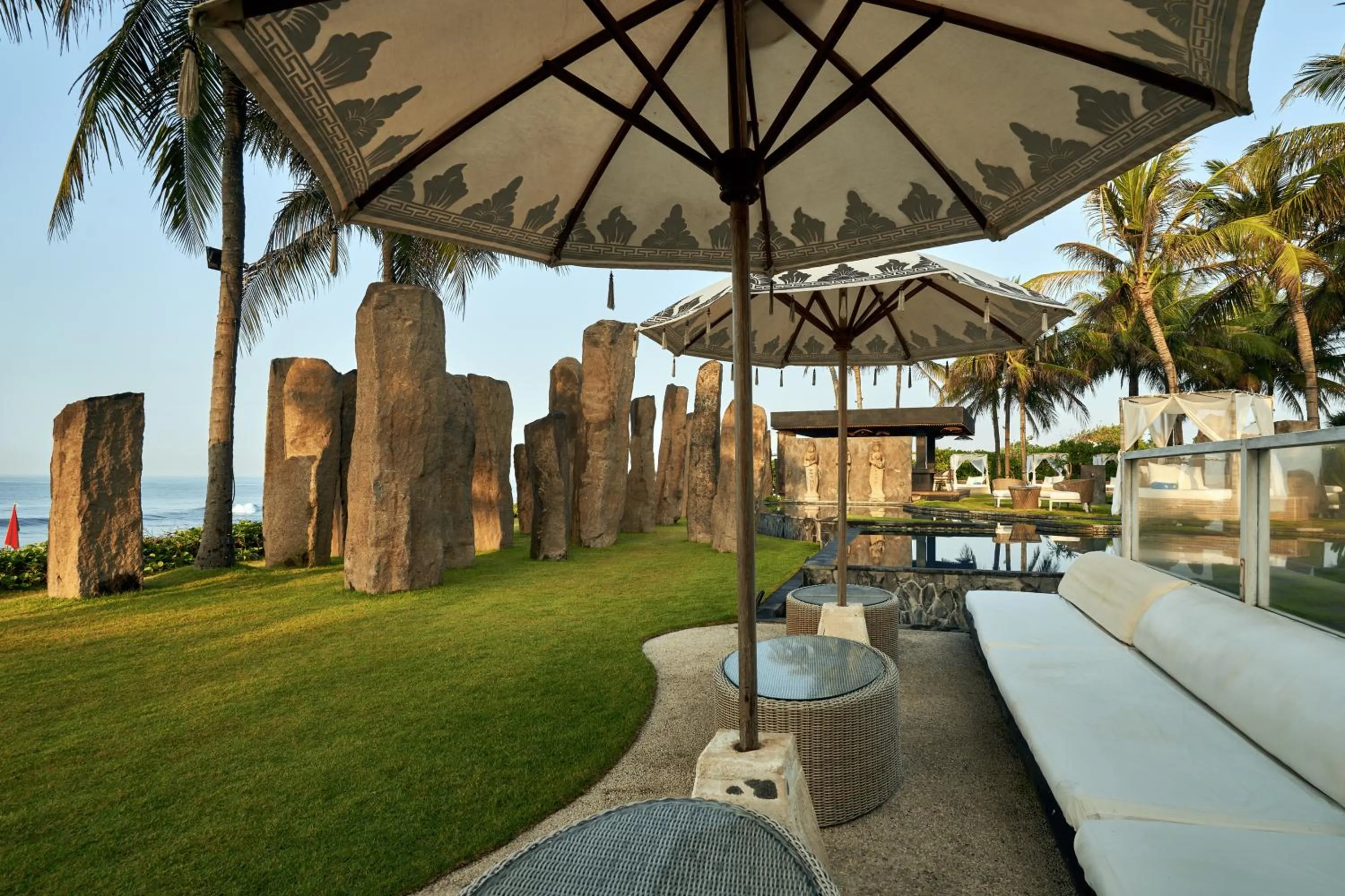 Garden view in The Royal Purnama Luxury Villas - Adults Only