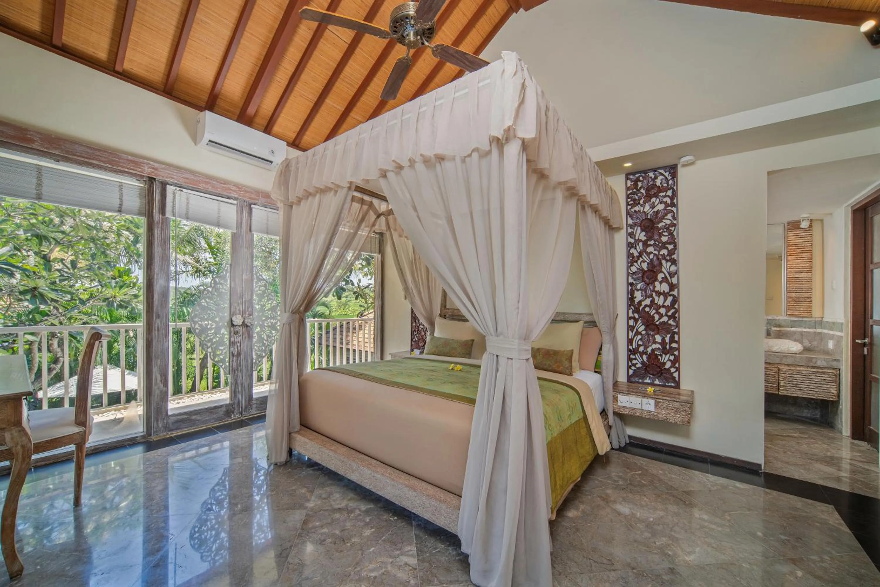 Bedroom, Bed in The Royal Purnama Luxury Villas - Adults Only
