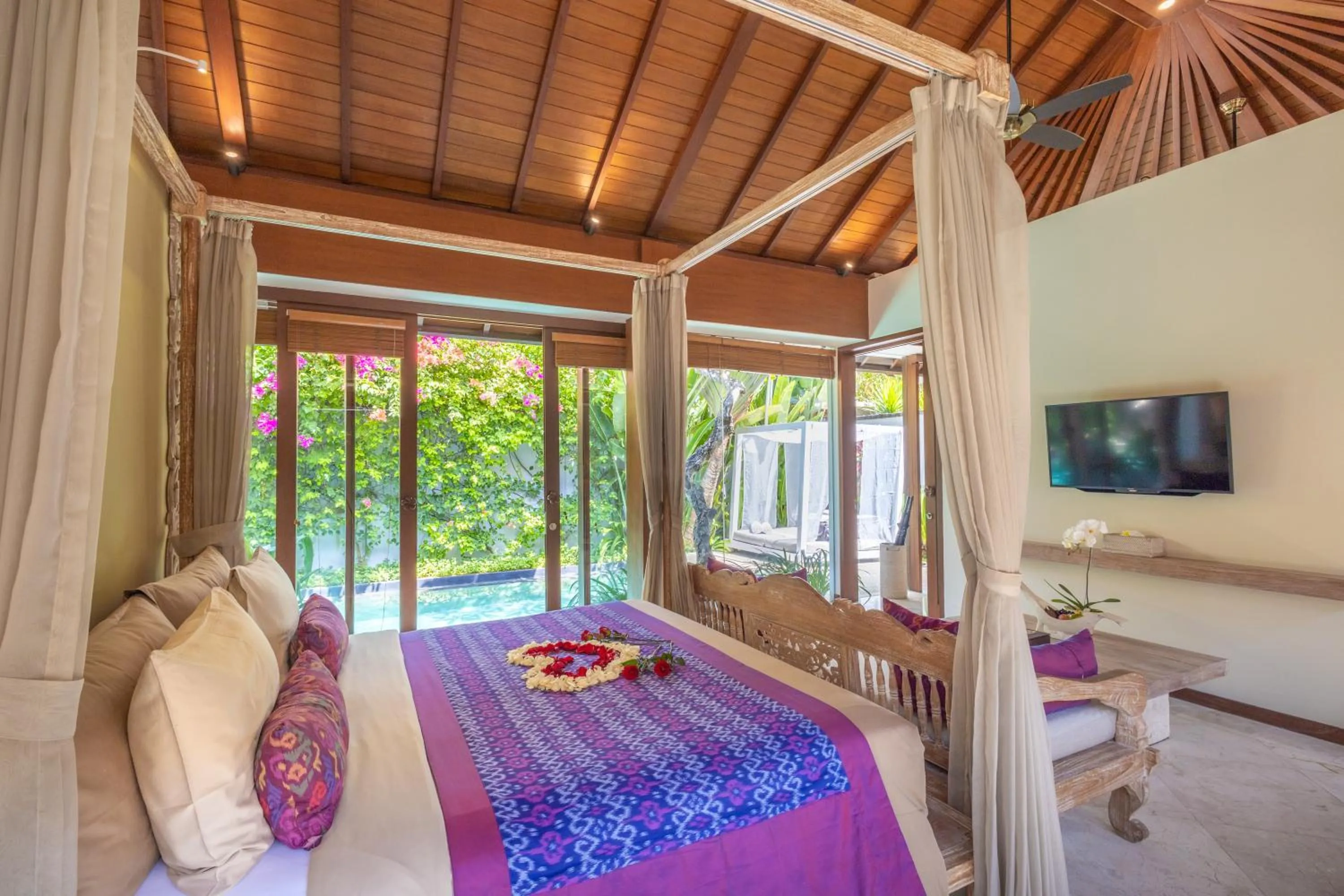 Bedroom, Bed in The Royal Purnama Luxury Villas - Adults Only
