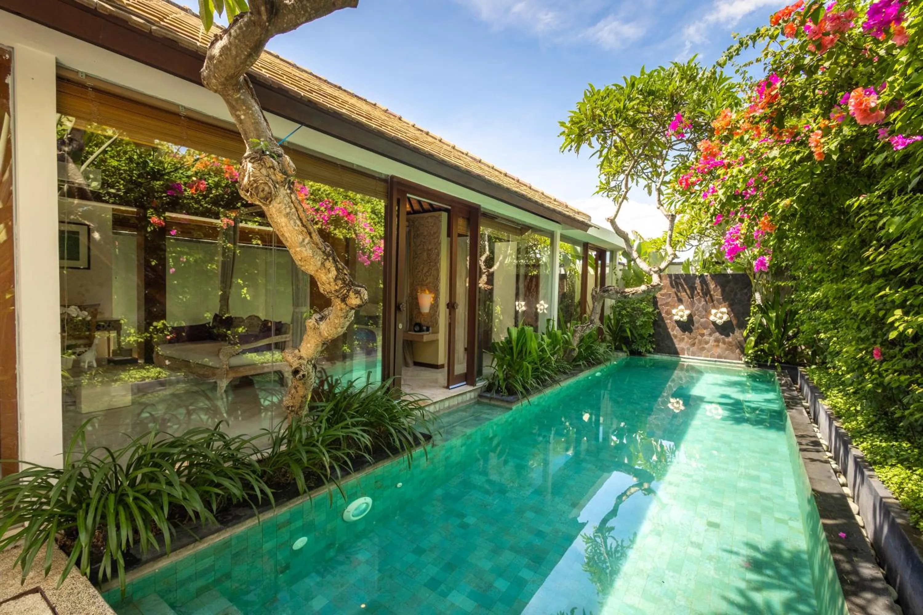 Pool view in The Royal Purnama Luxury Villas - Adults Only
