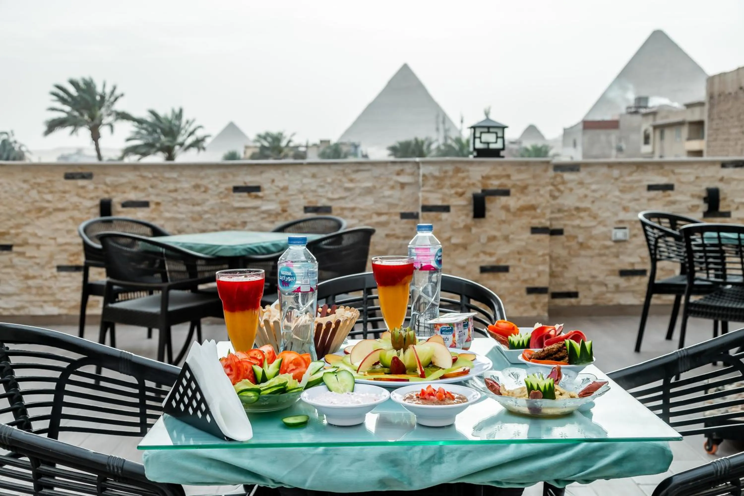 View (from property/room) in Night Pyramids Inn Hotel