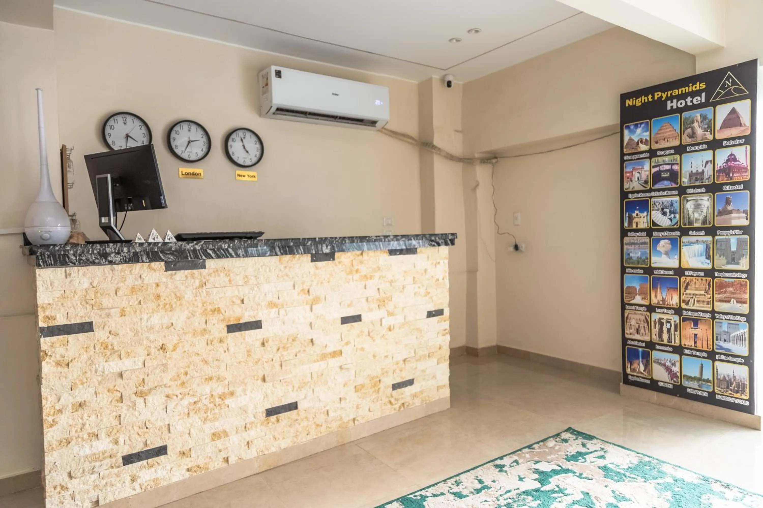 air conditioner in Night Pyramids Inn Hotel