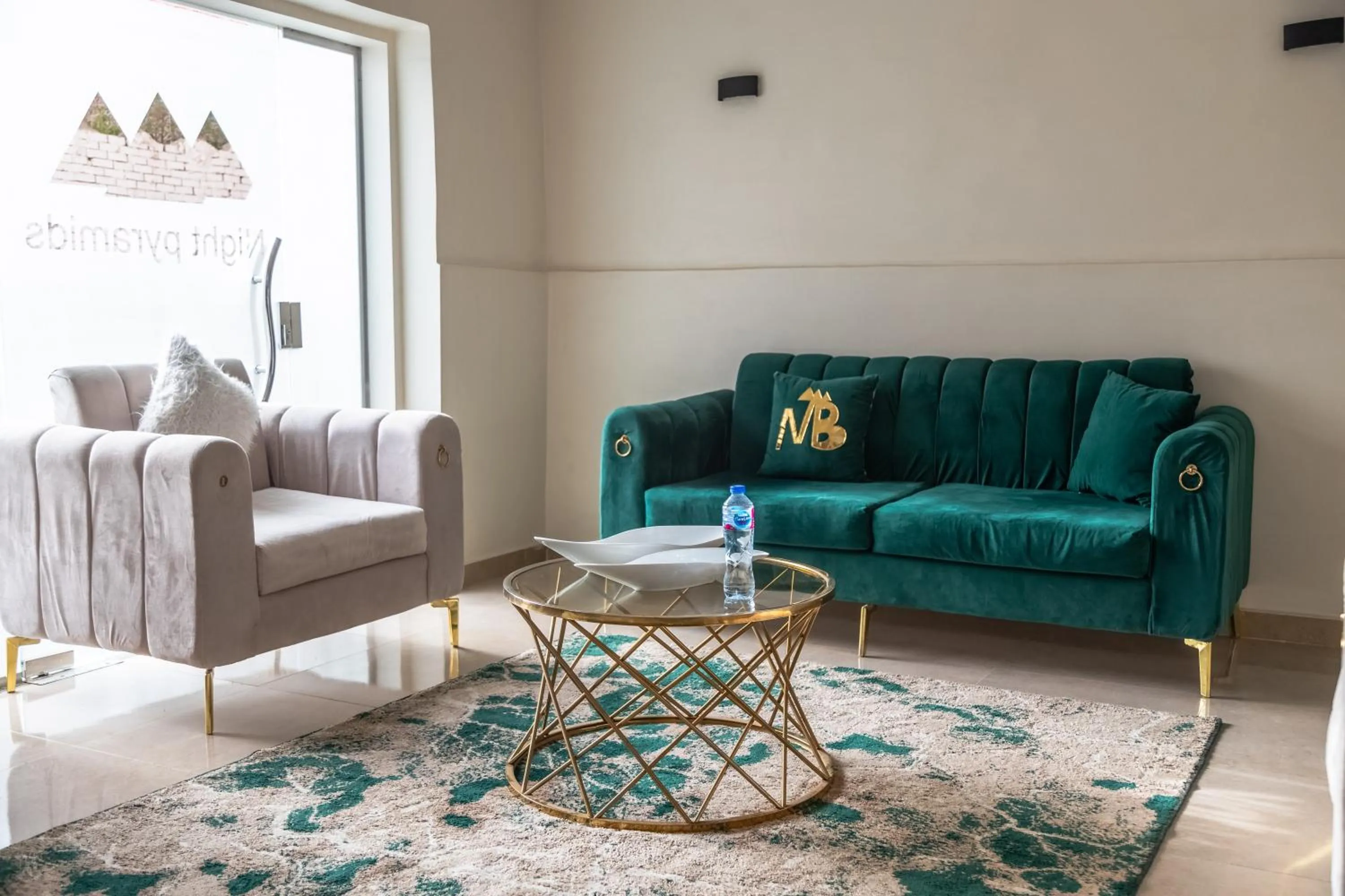 Lobby or reception in Night Pyramids Inn Hotel