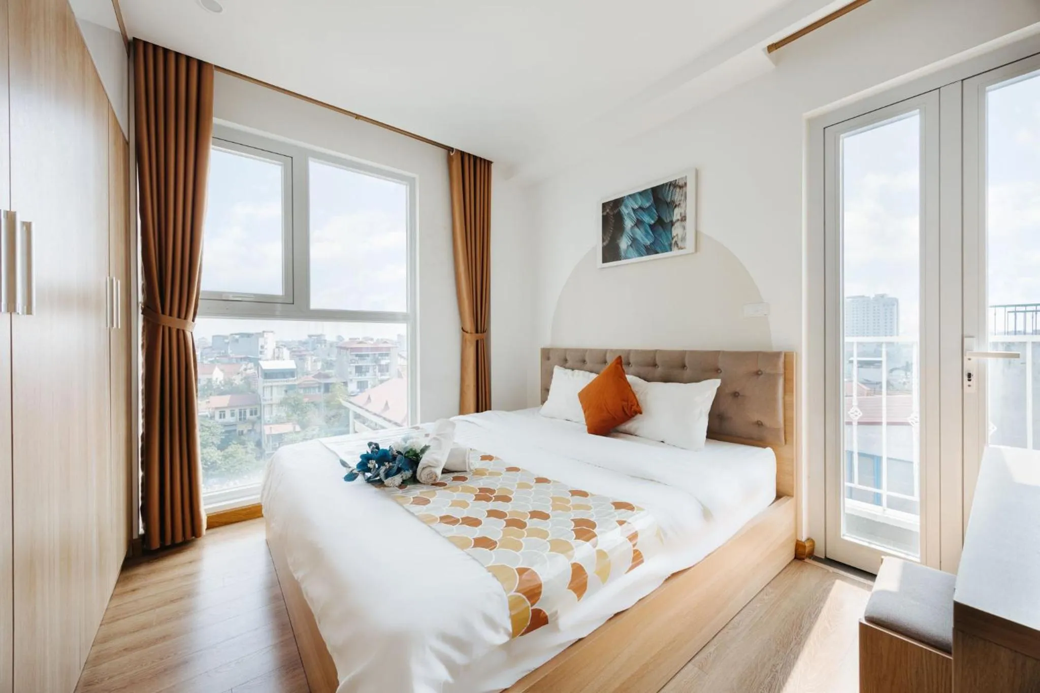 Bed in Label6 Studio West Lake