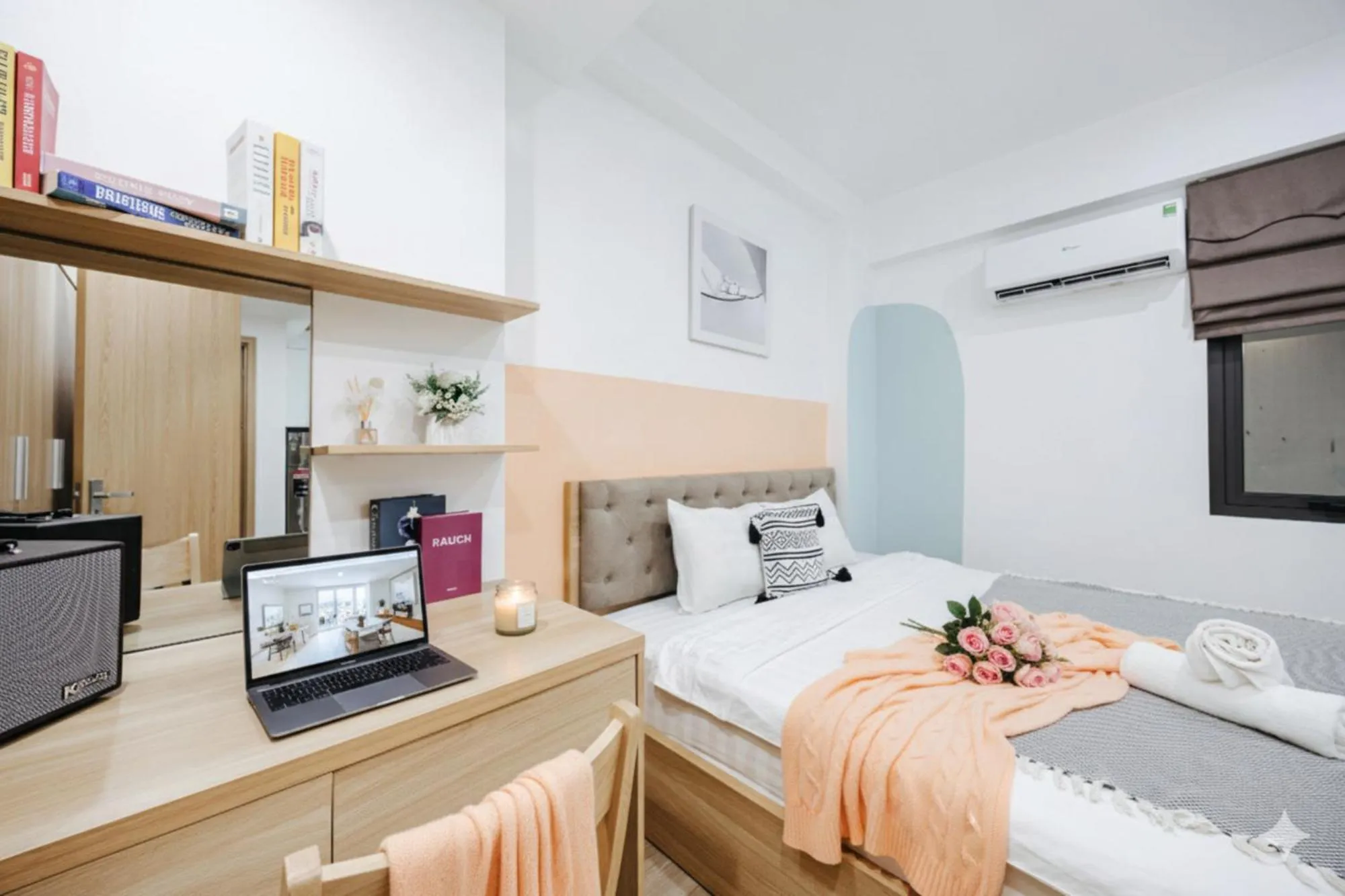 Bed in Label6 Studio West Lake