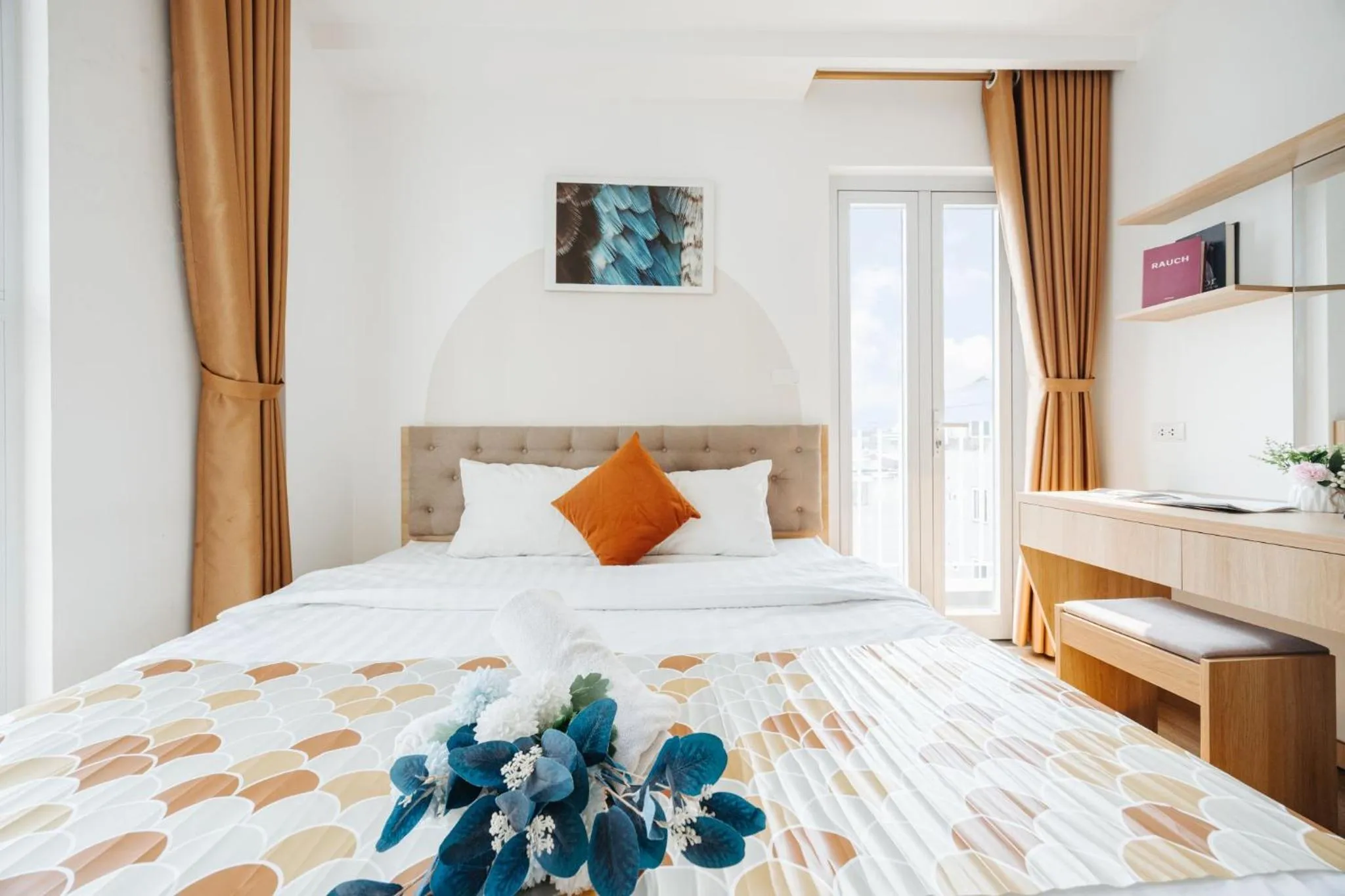 Bed in Label6 Studio West Lake