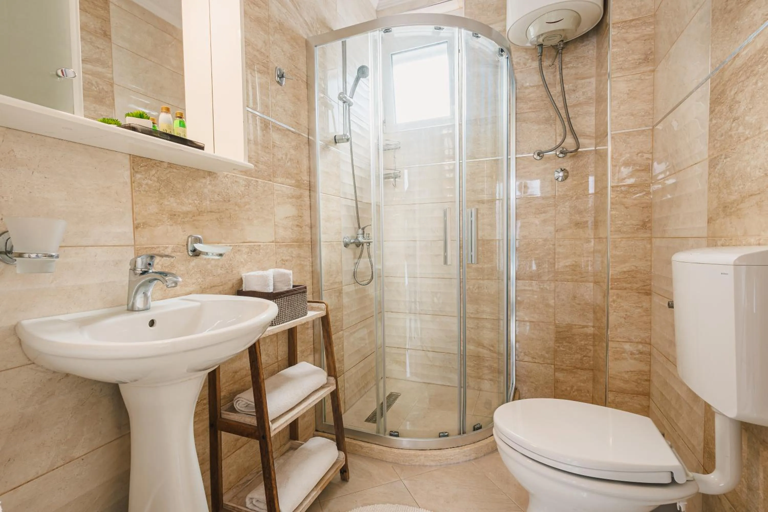 Shower in Villa Oleander