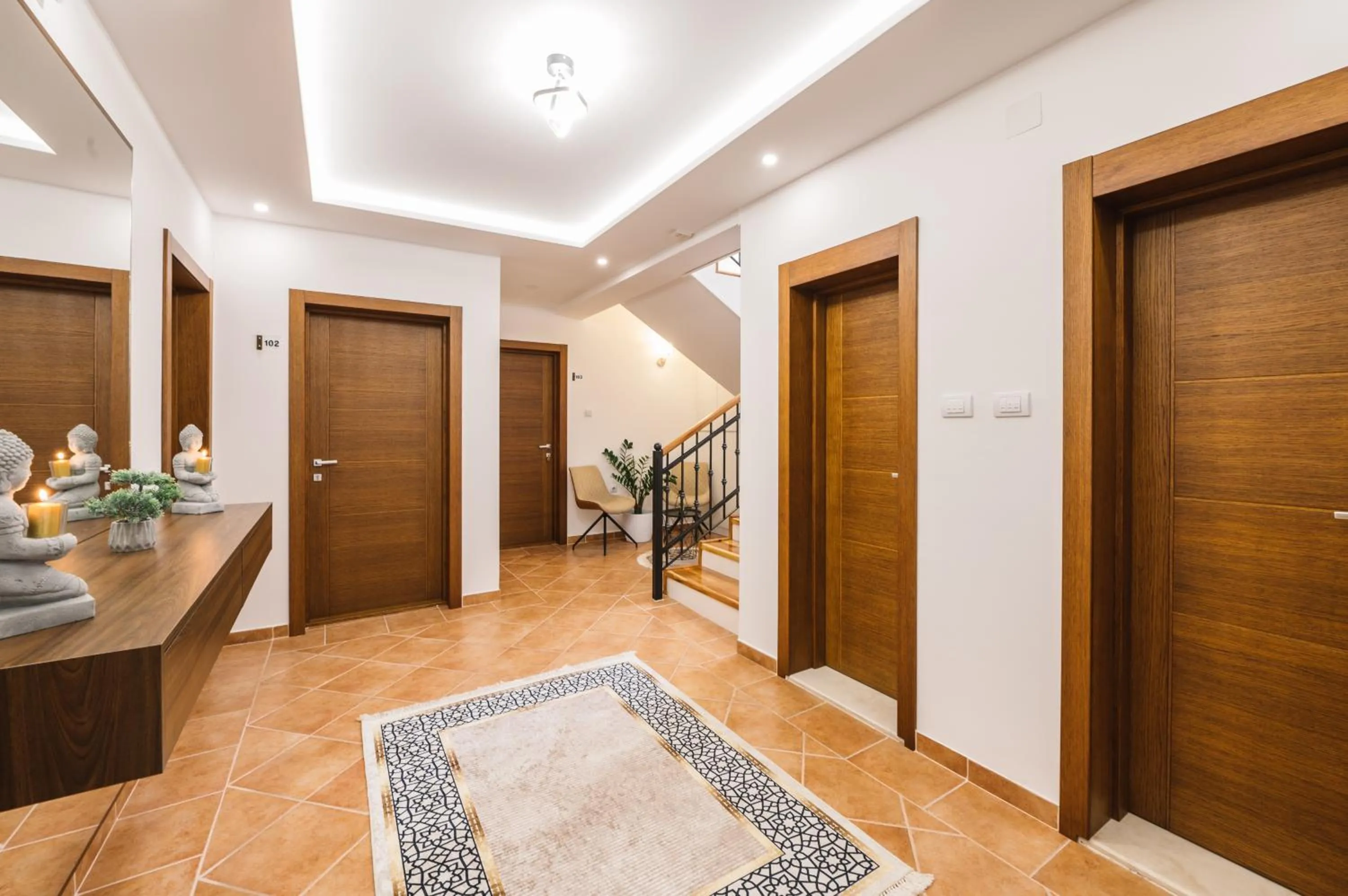 Facade/entrance in Villa Oleander