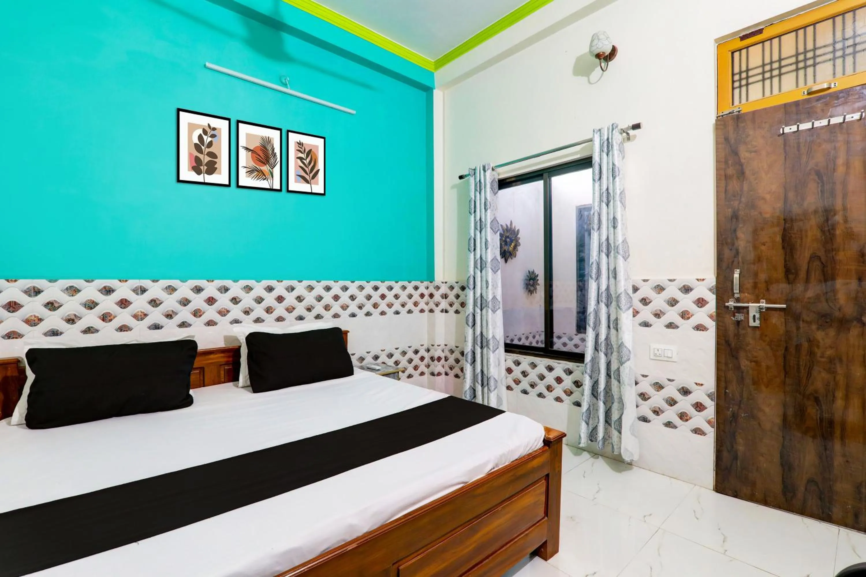 Bedroom, Bed in Hotel O Ramadhya Palace