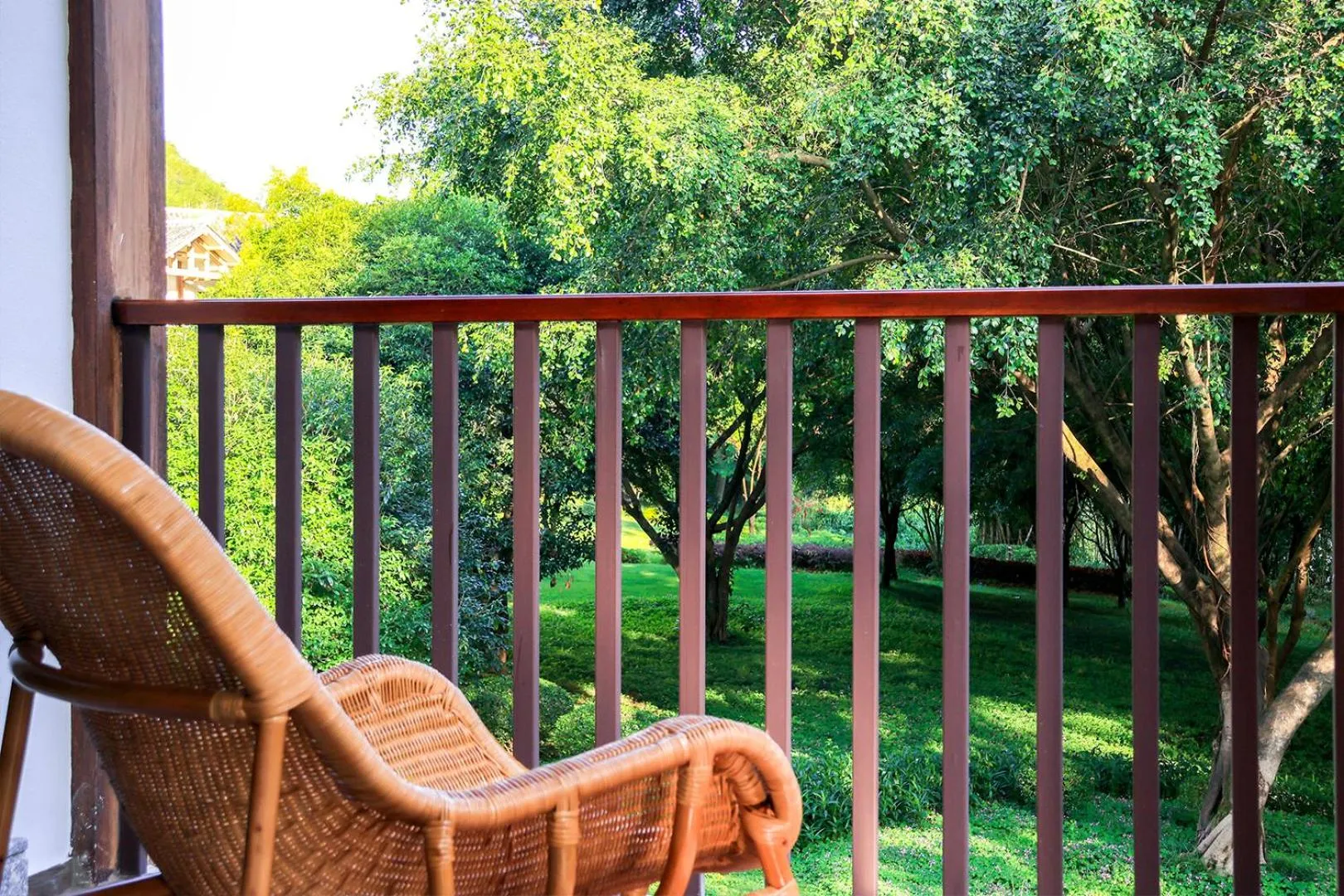 Balcony/Terrace in Yangshuo Riverside Resorts Hotel