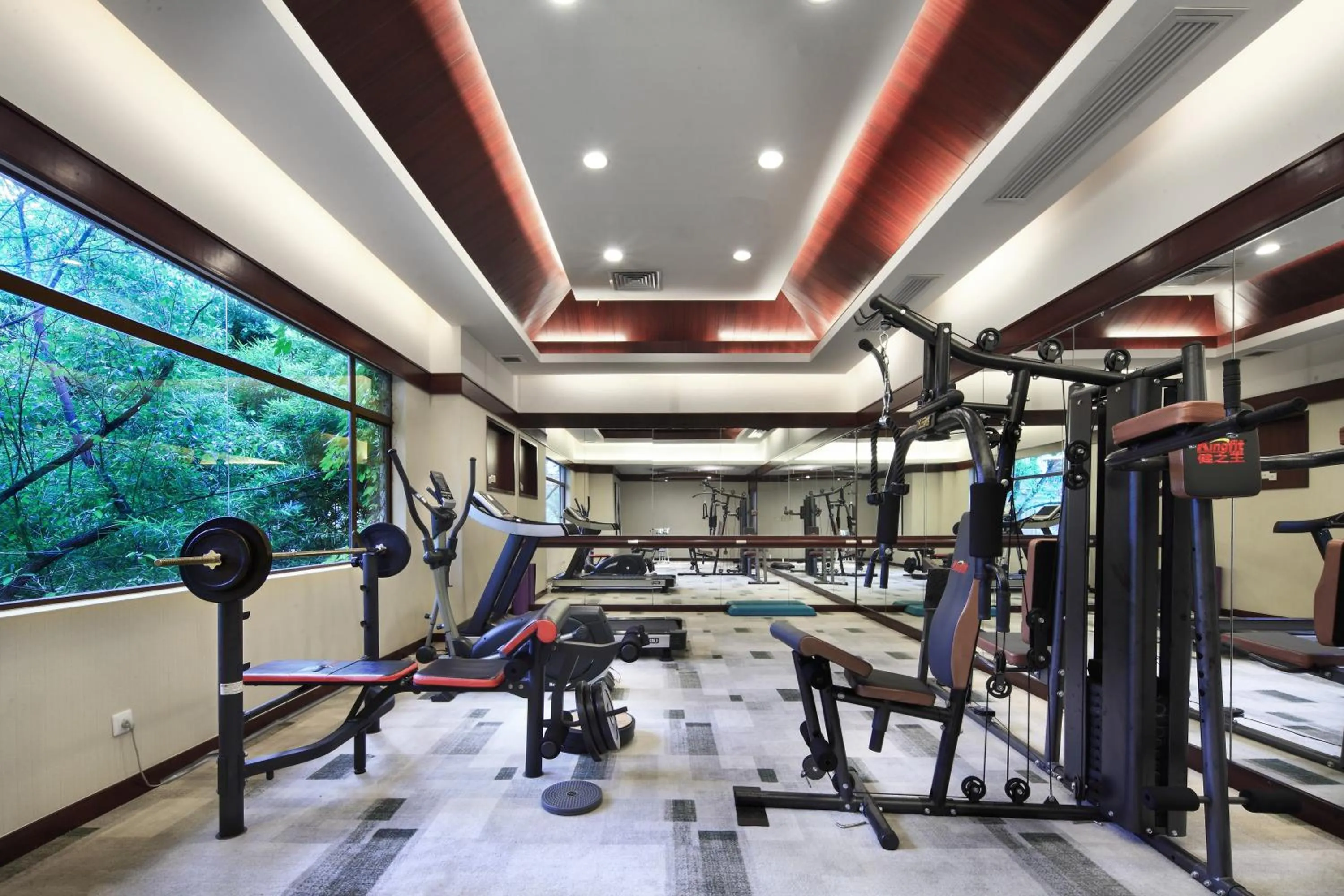Fitness centre/facilities in Yangshuo Riverside Resorts Hotel