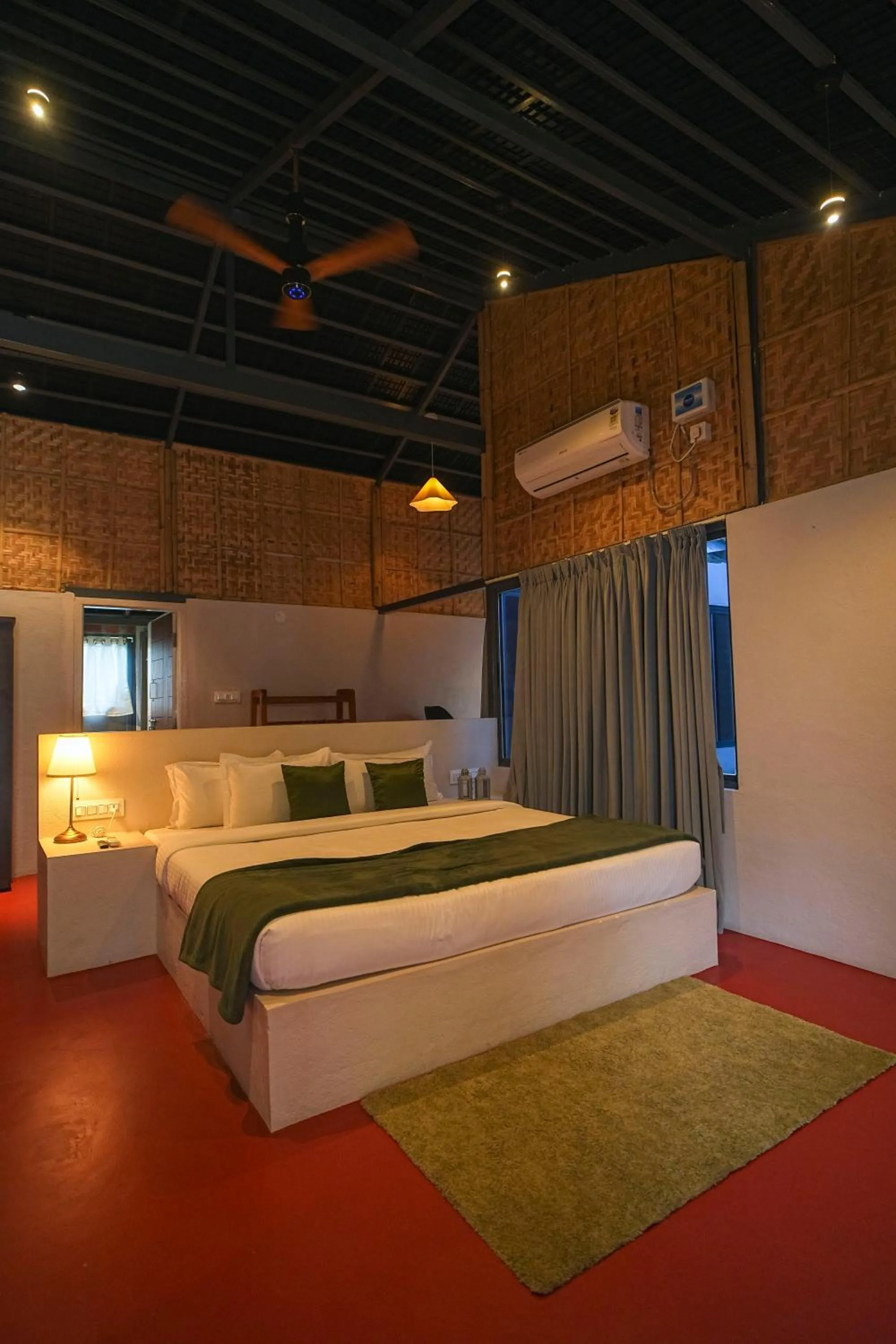 Photo of the whole room, Bed in Habba Dates Villa Near Chikkaballapur