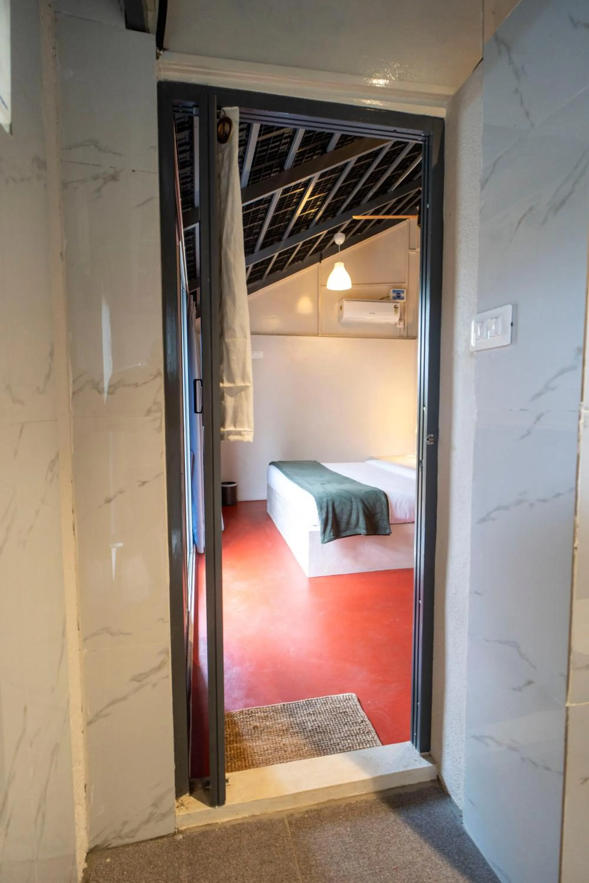 Bedroom, Bed in Habba Dates Villa Near Chikkaballapur