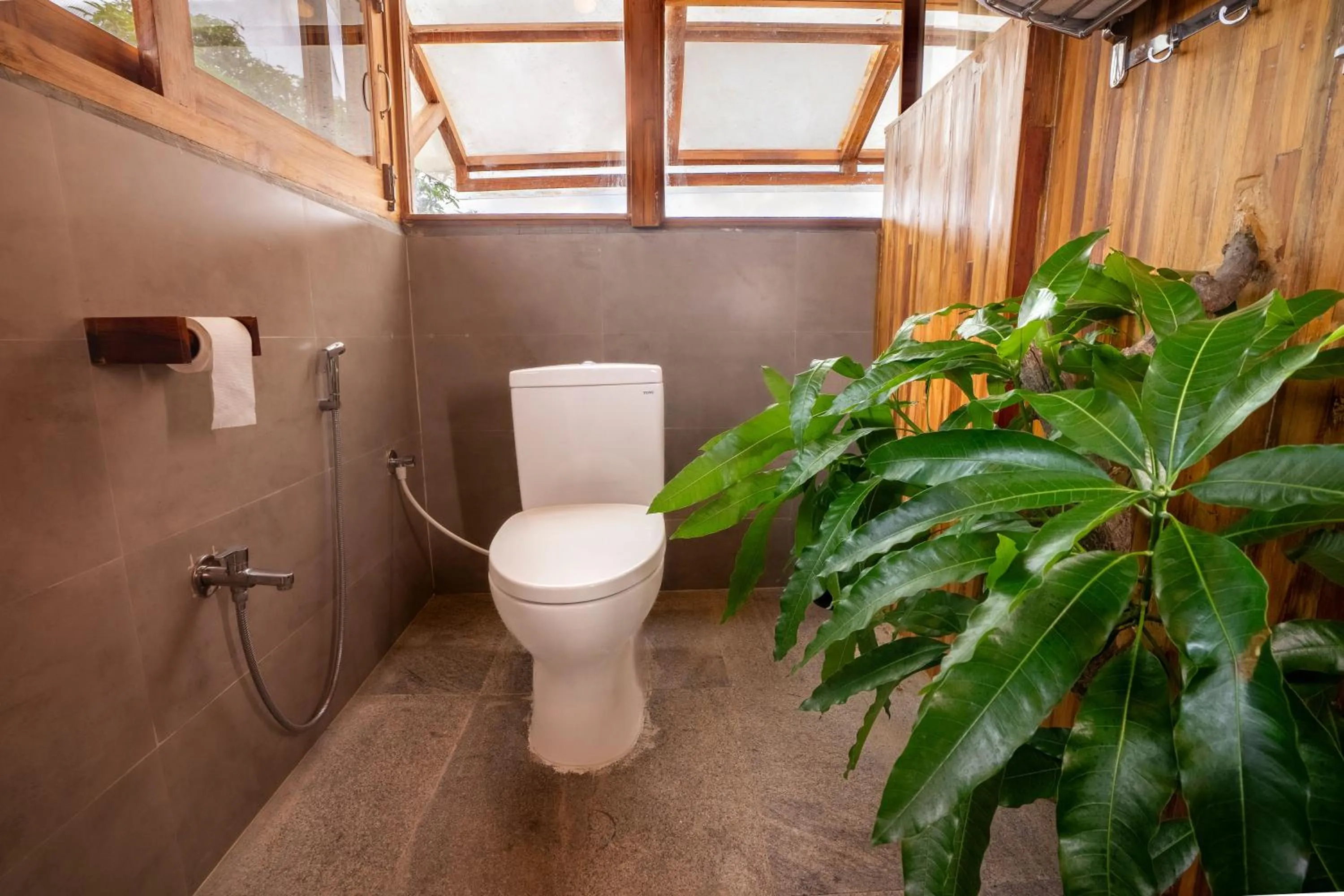 Toilet in Habba Dates Villa Near Chikkaballapur